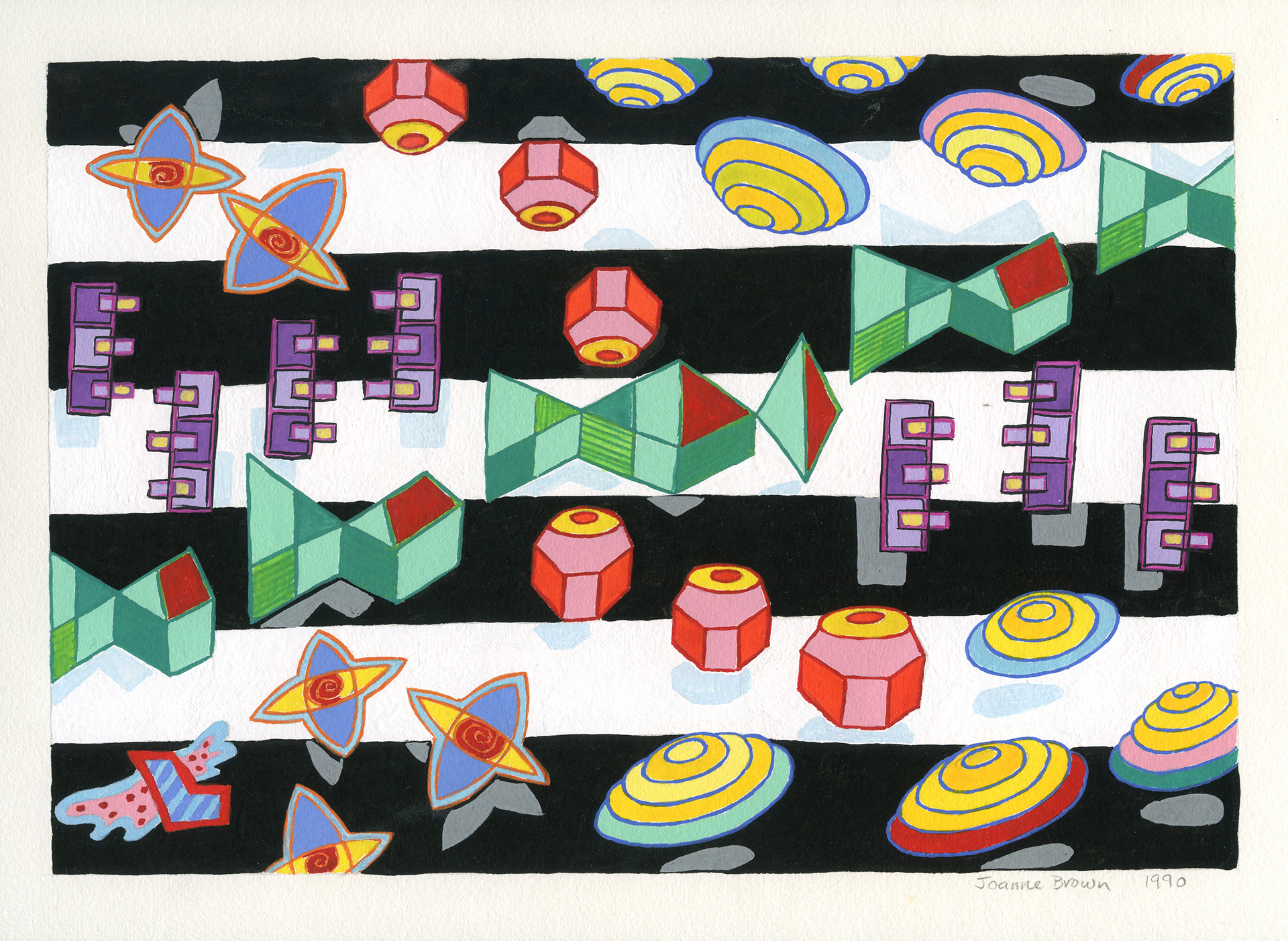 Flying Saucers, Digital Art, 2021