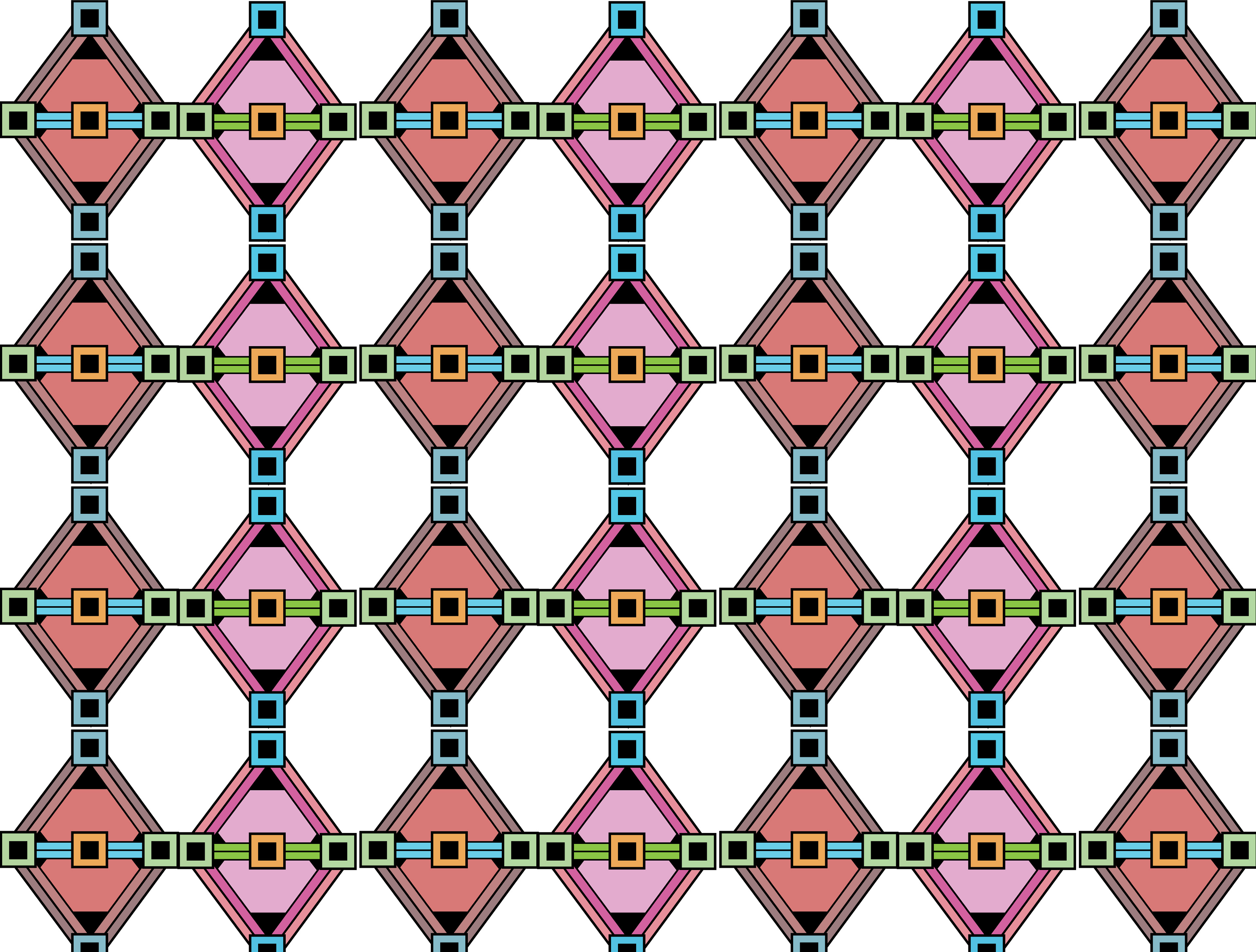 Belt Tightener, Digital Art, Pattern 1, 2022
