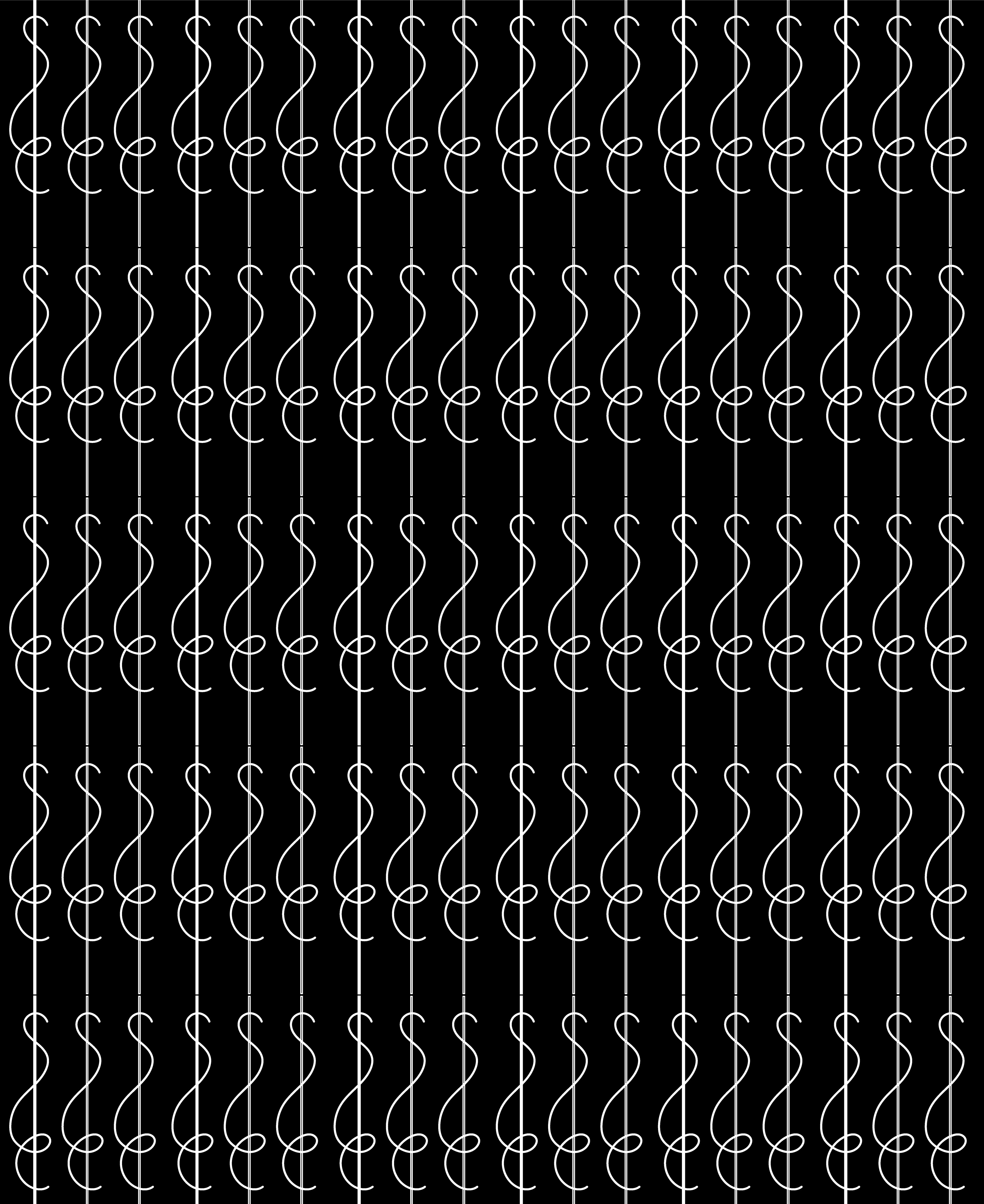 Needle Threads, Digital Art, Pattern 2, 2025