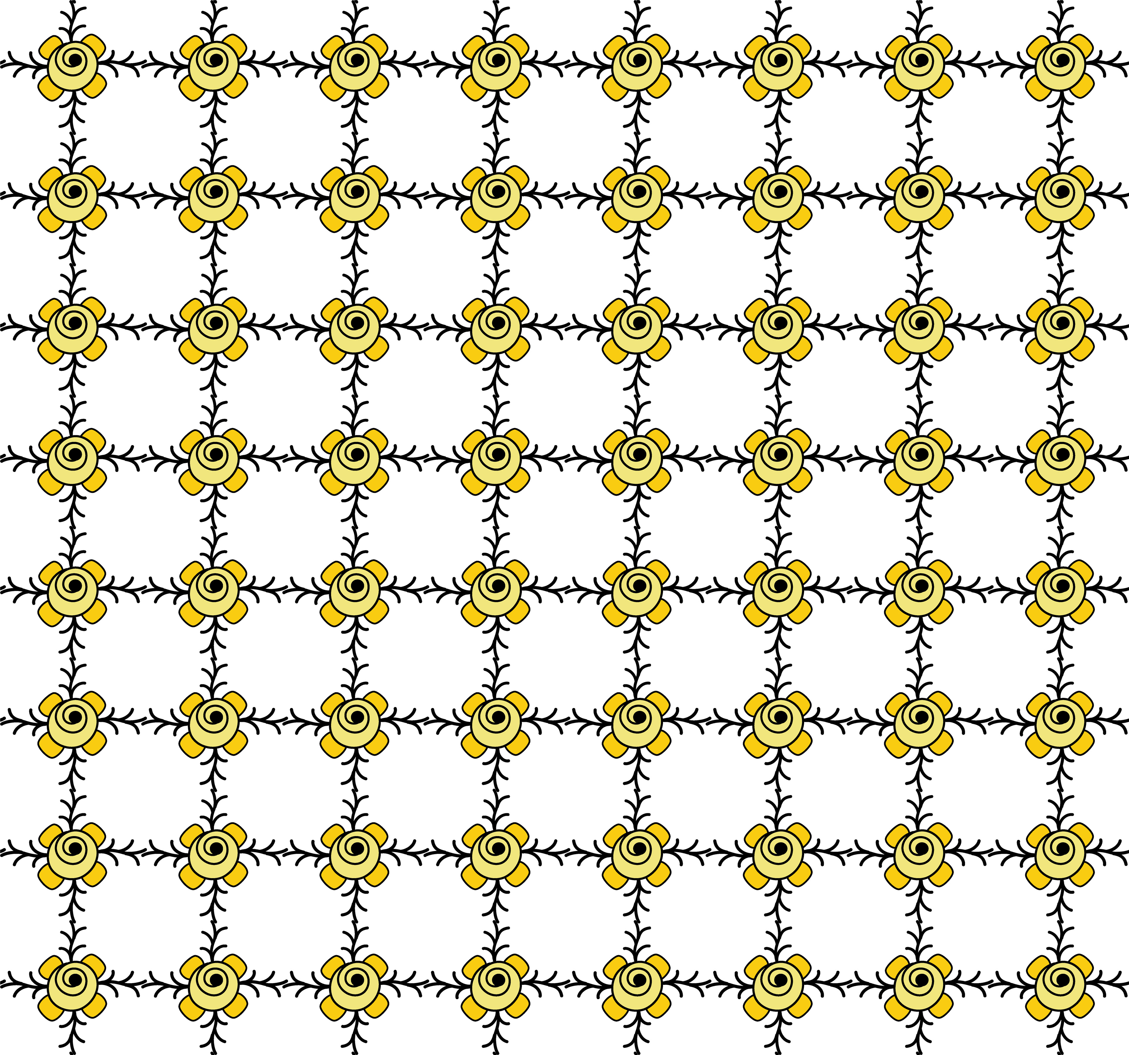 Buttercup, Digital Art, Pattern 1, 2020