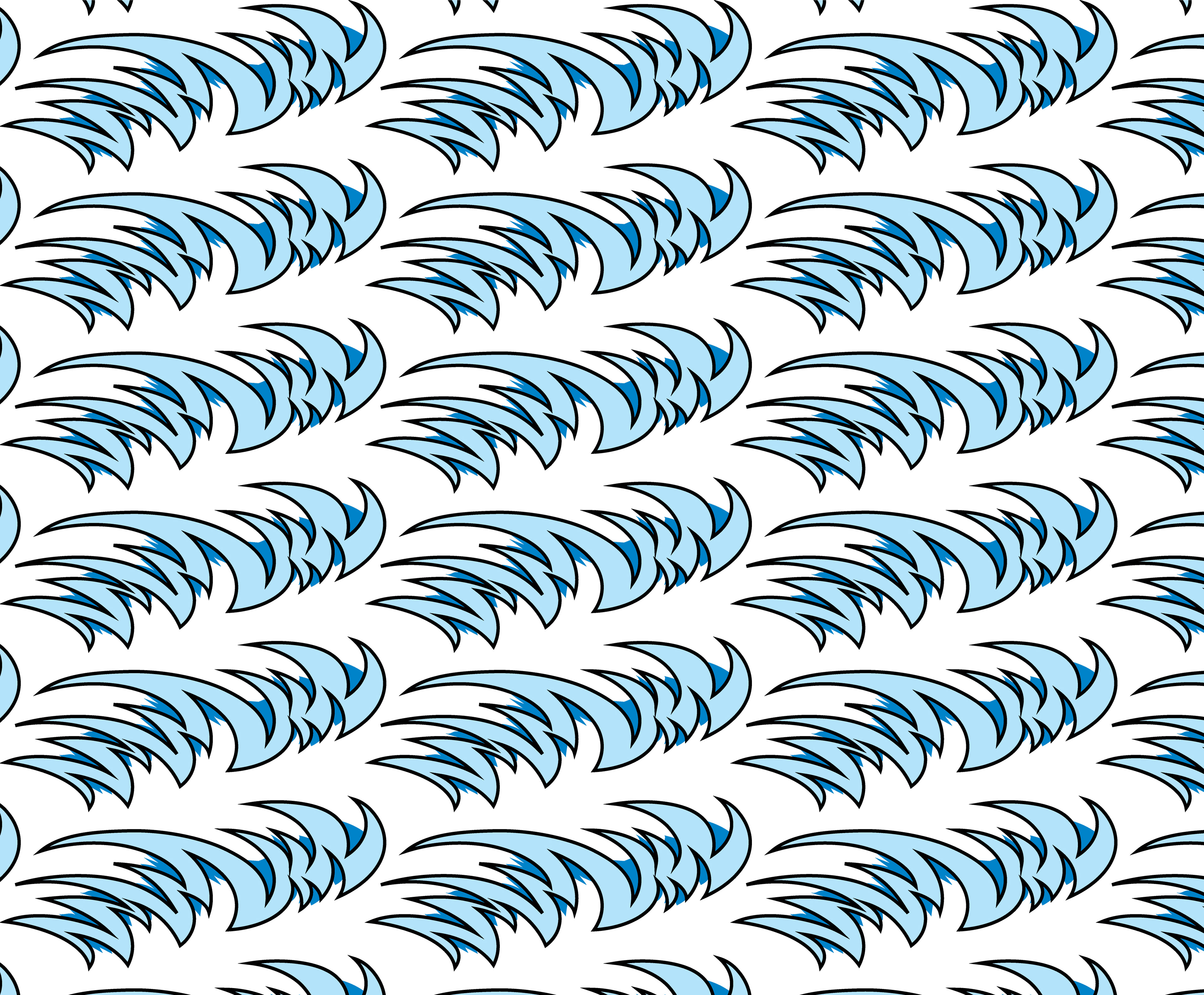 Flames, Digital Art, Pattern 5, 2022