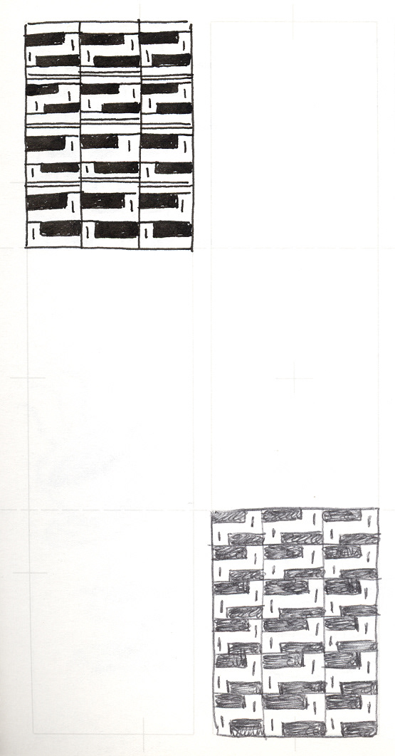 1993-07-19-b, Pen and Ink on Paper, 1993