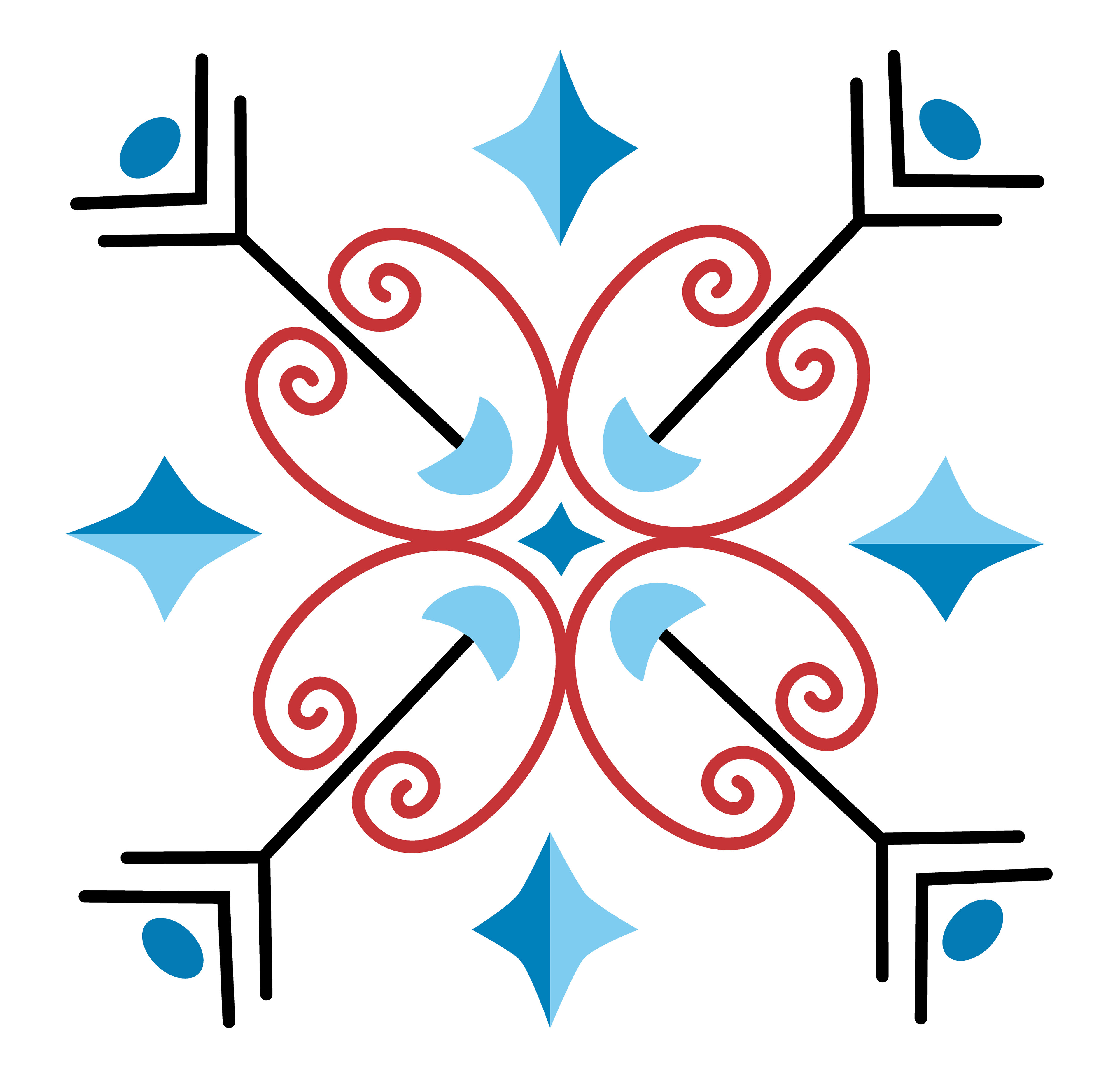 Toy Garden, Vector Drawing 8, 2021