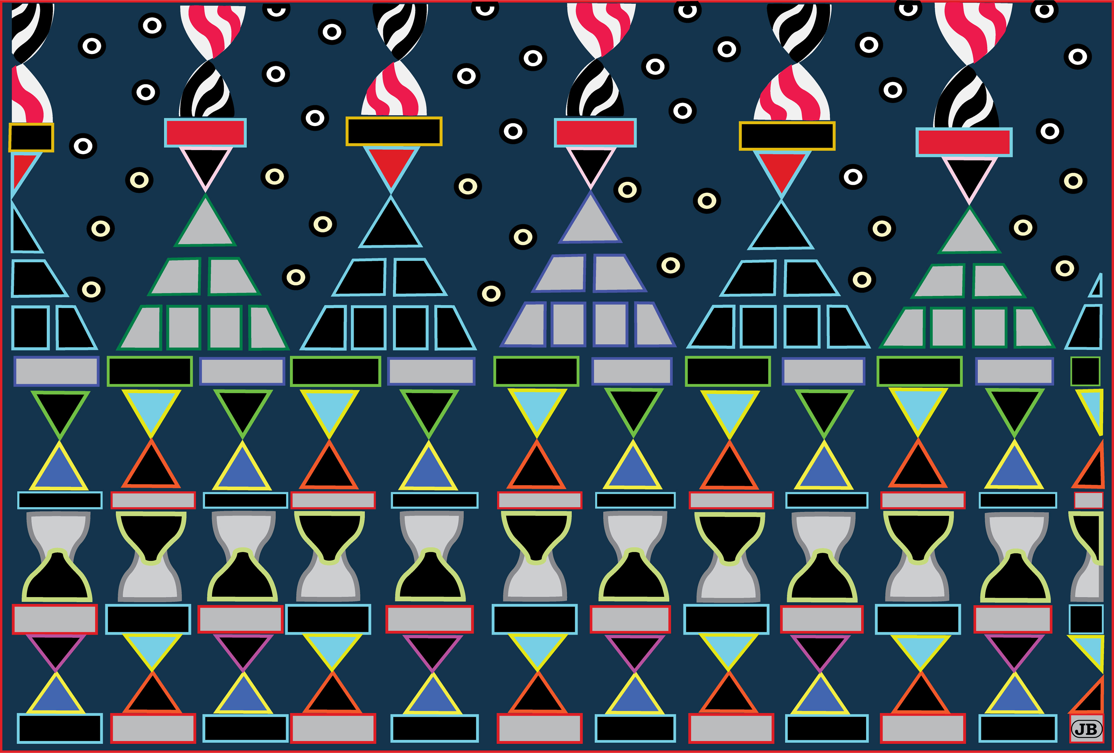 Hourglass, Digital Art, Version 2, 2007