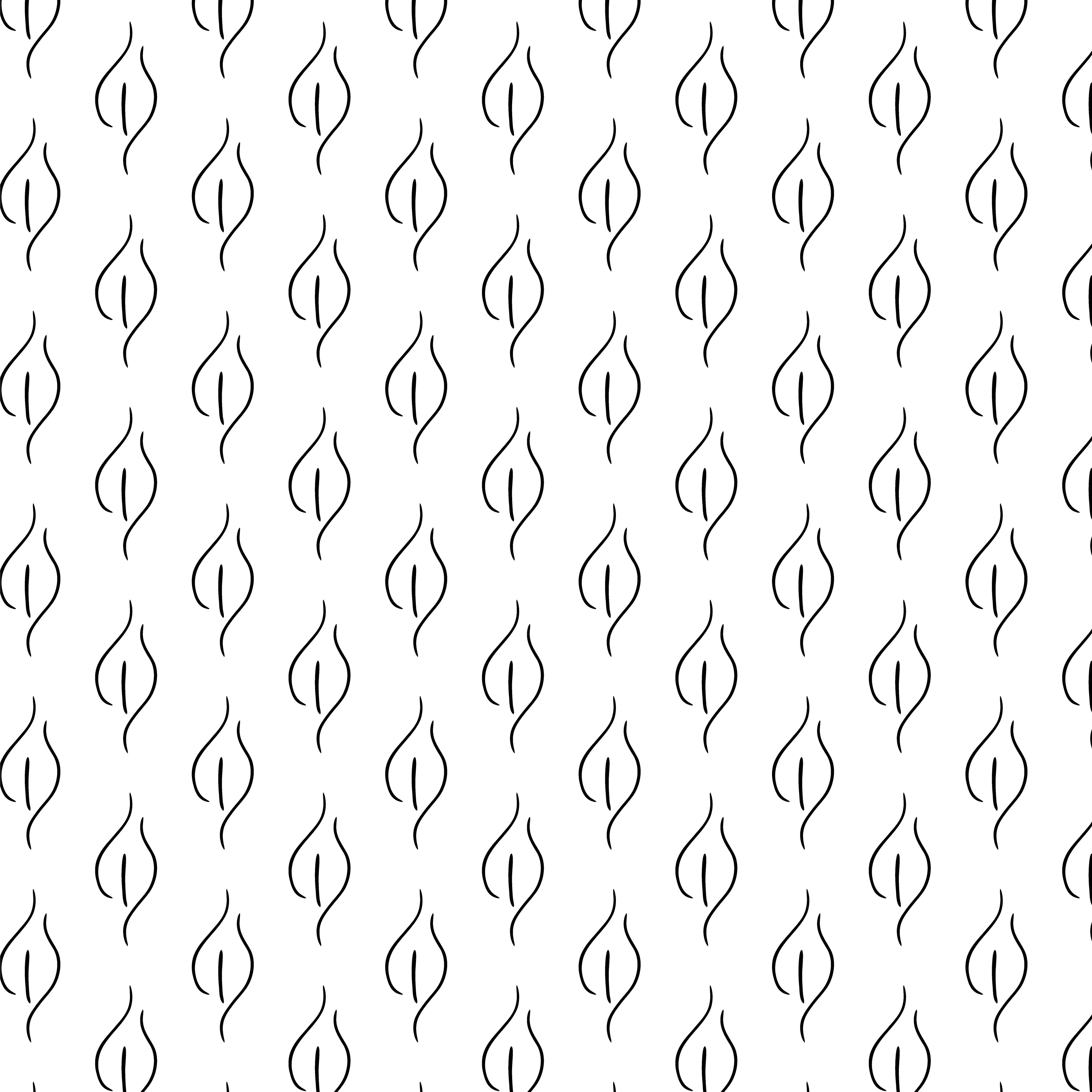 Flickering Candle Flame, Digital Art, Pattern 3, 2025