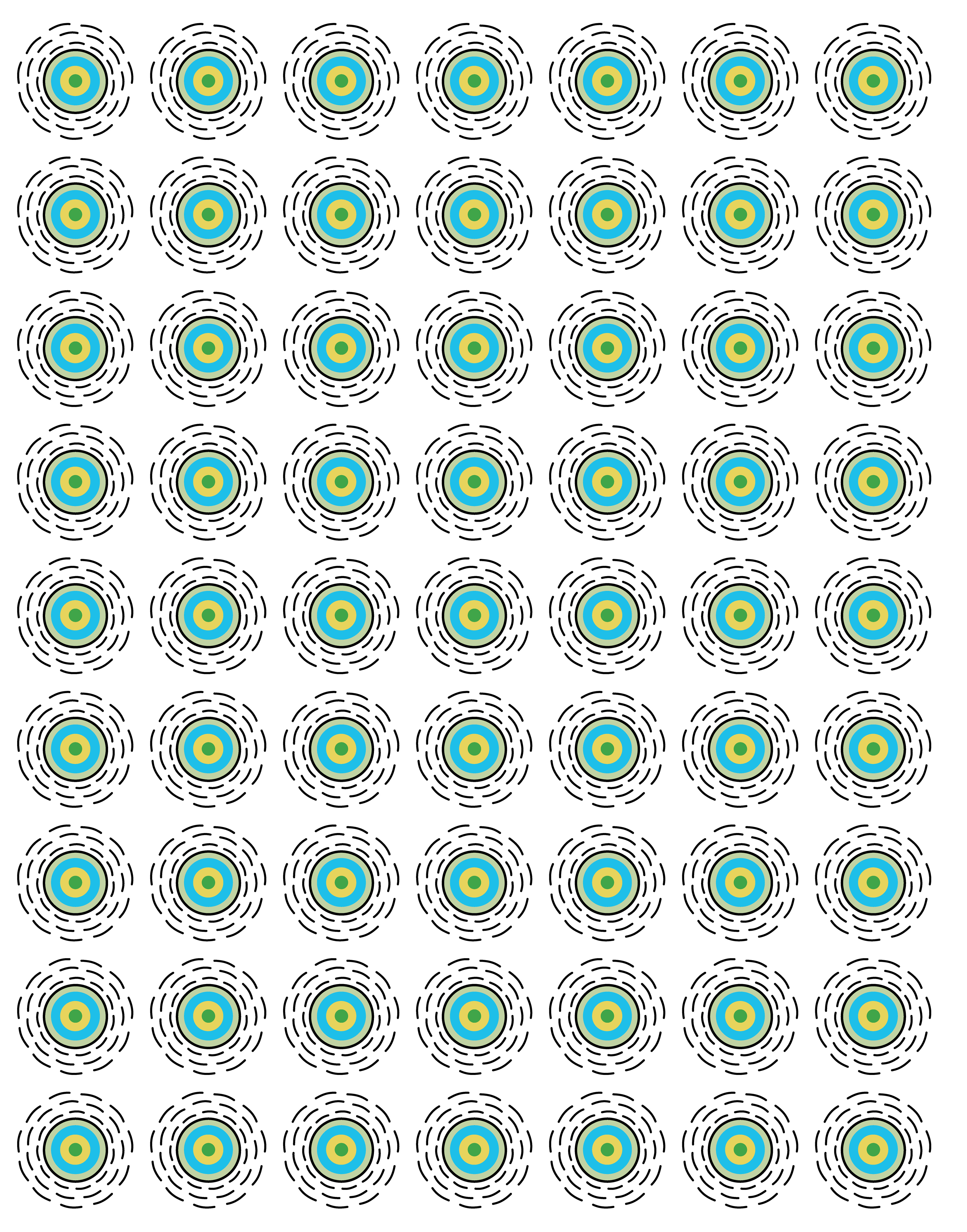 Telecast, Digital Art, Pattern 2, 2022