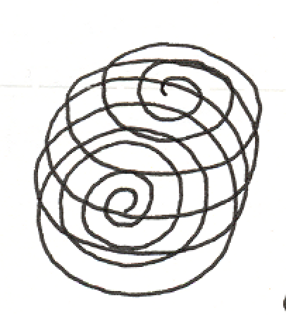 Sketch for Spiral Storm - 1991-07-10-JB-d3