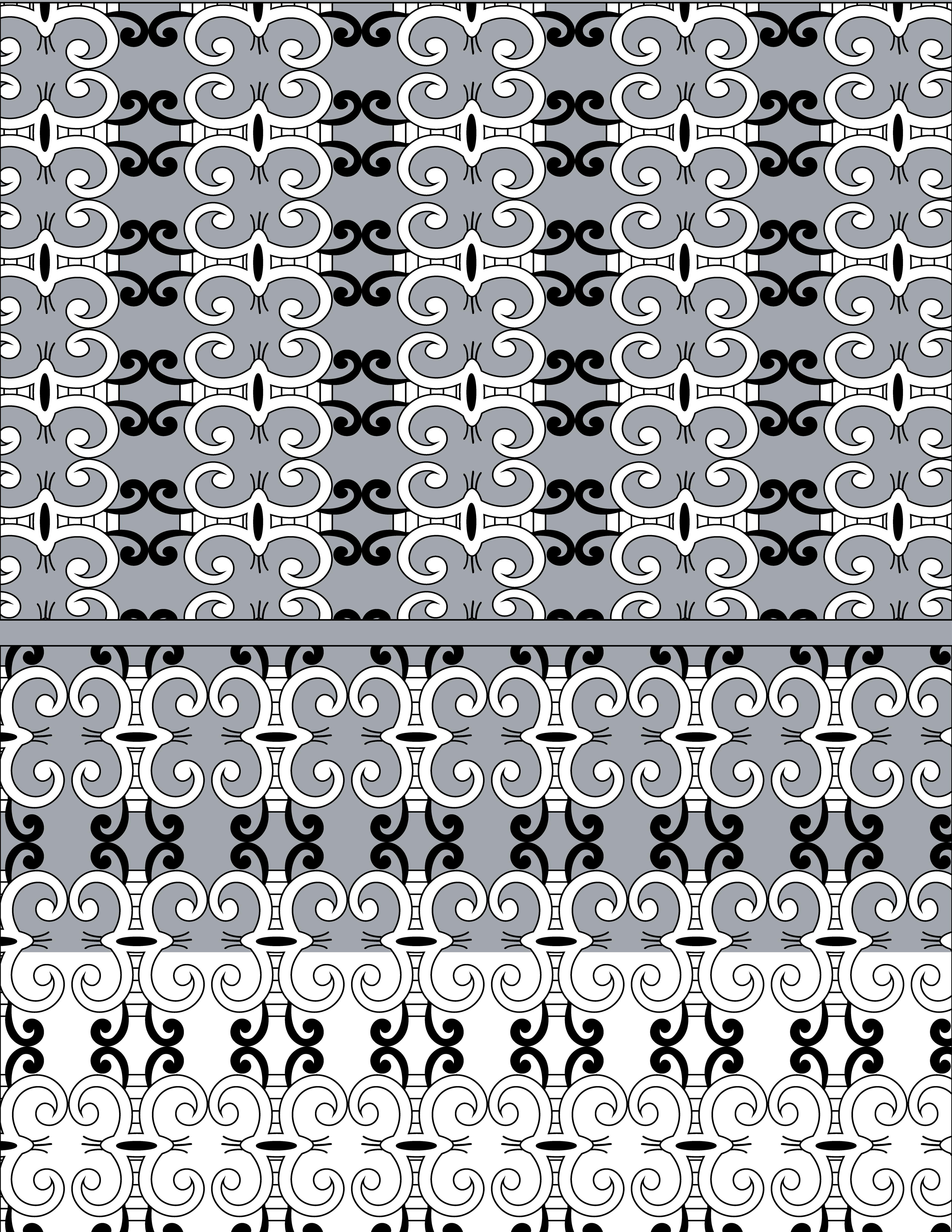 Driveway Gate, Digital Art, pattern, 2021