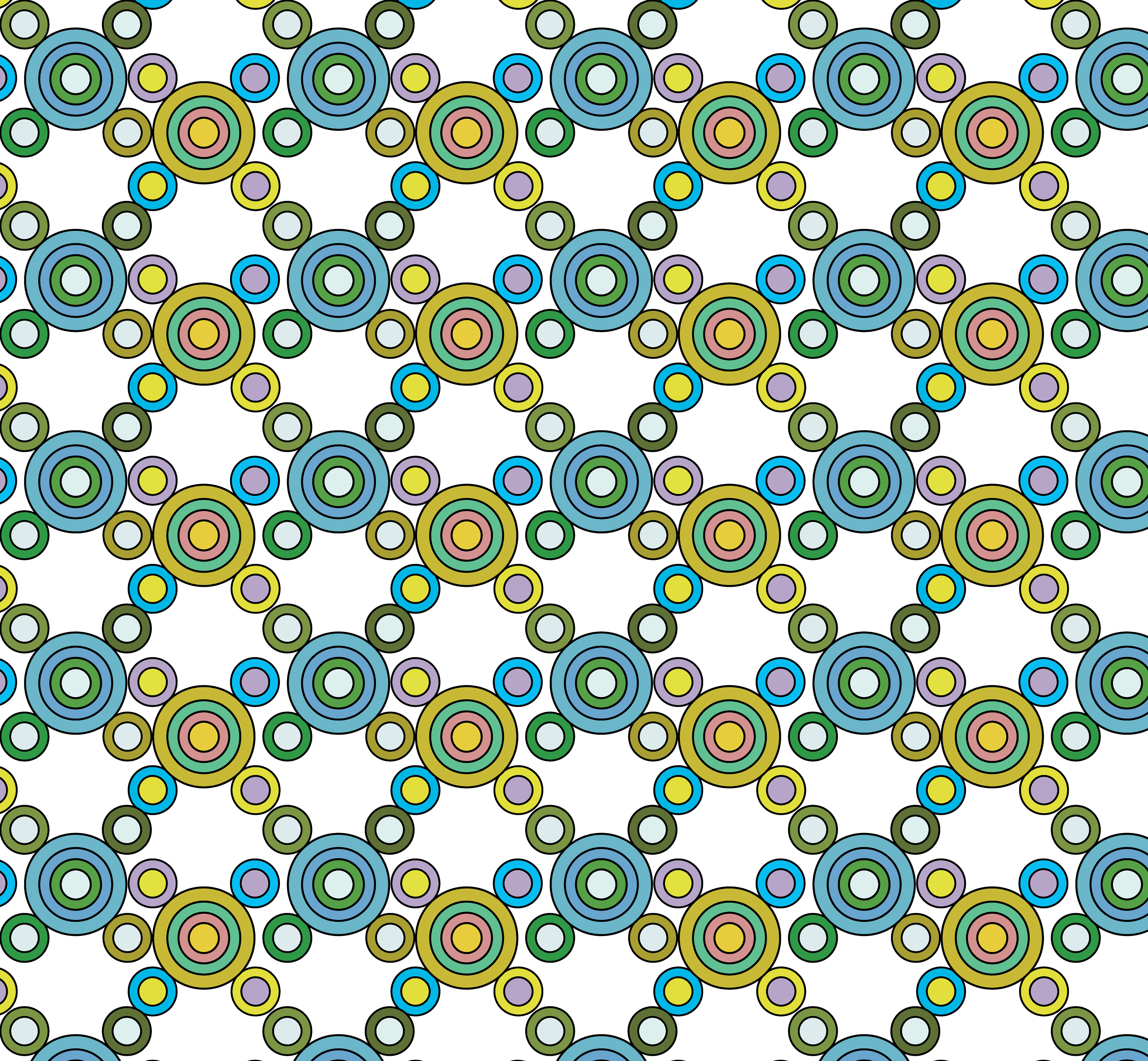 Spinning Dolly, Digital Art, Pattern 1, 2023