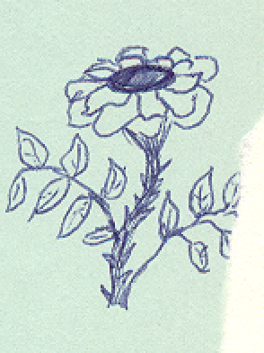 1997-01-22-c6, Pen and Ink Drawing 1, 1997