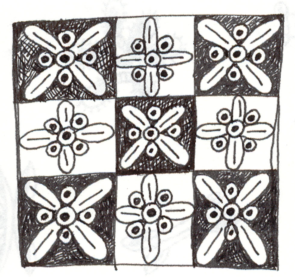 1999-07-10, Pen and Ink on Paper, 1999