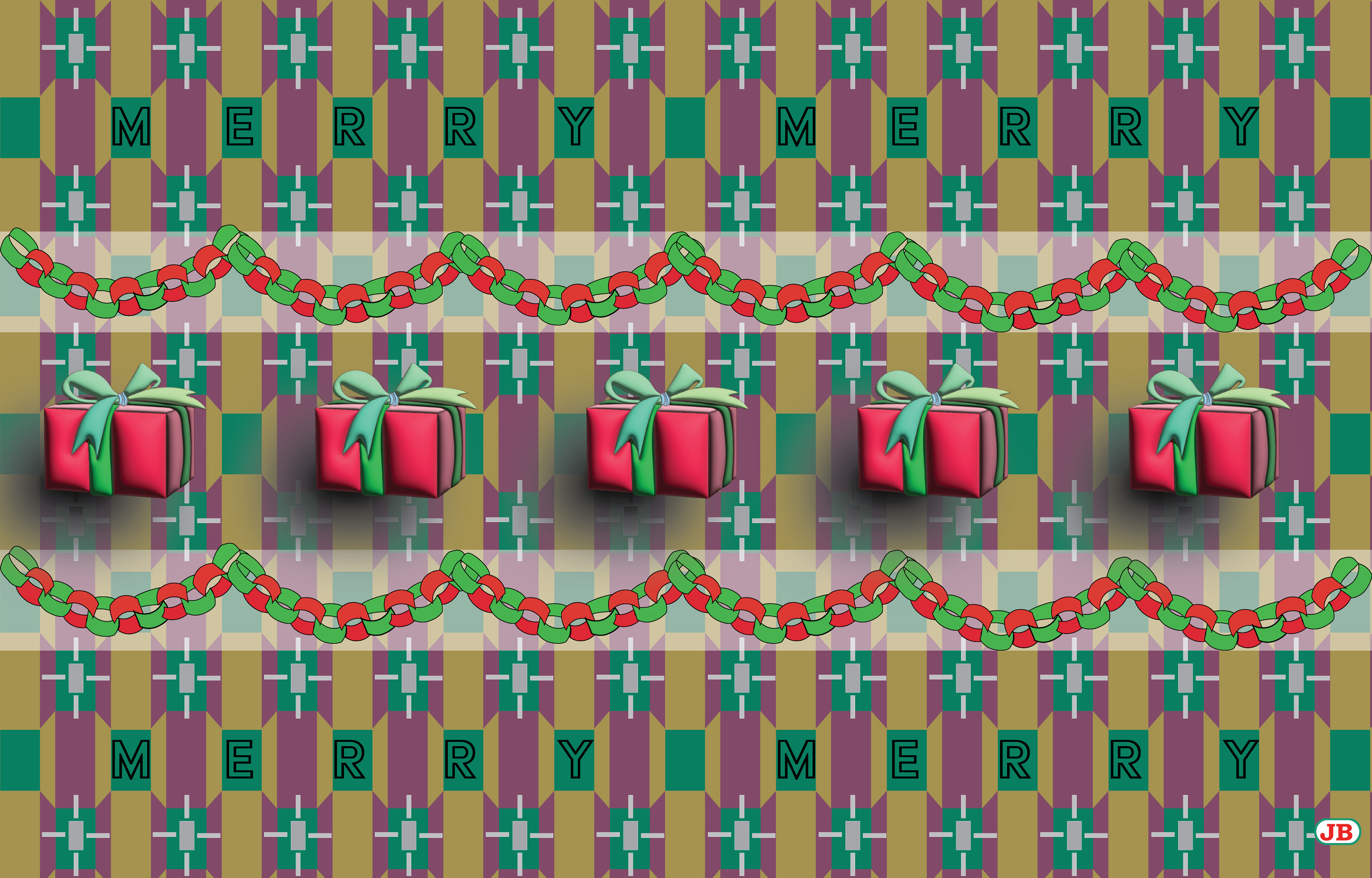 2022 Gift Box Pattern