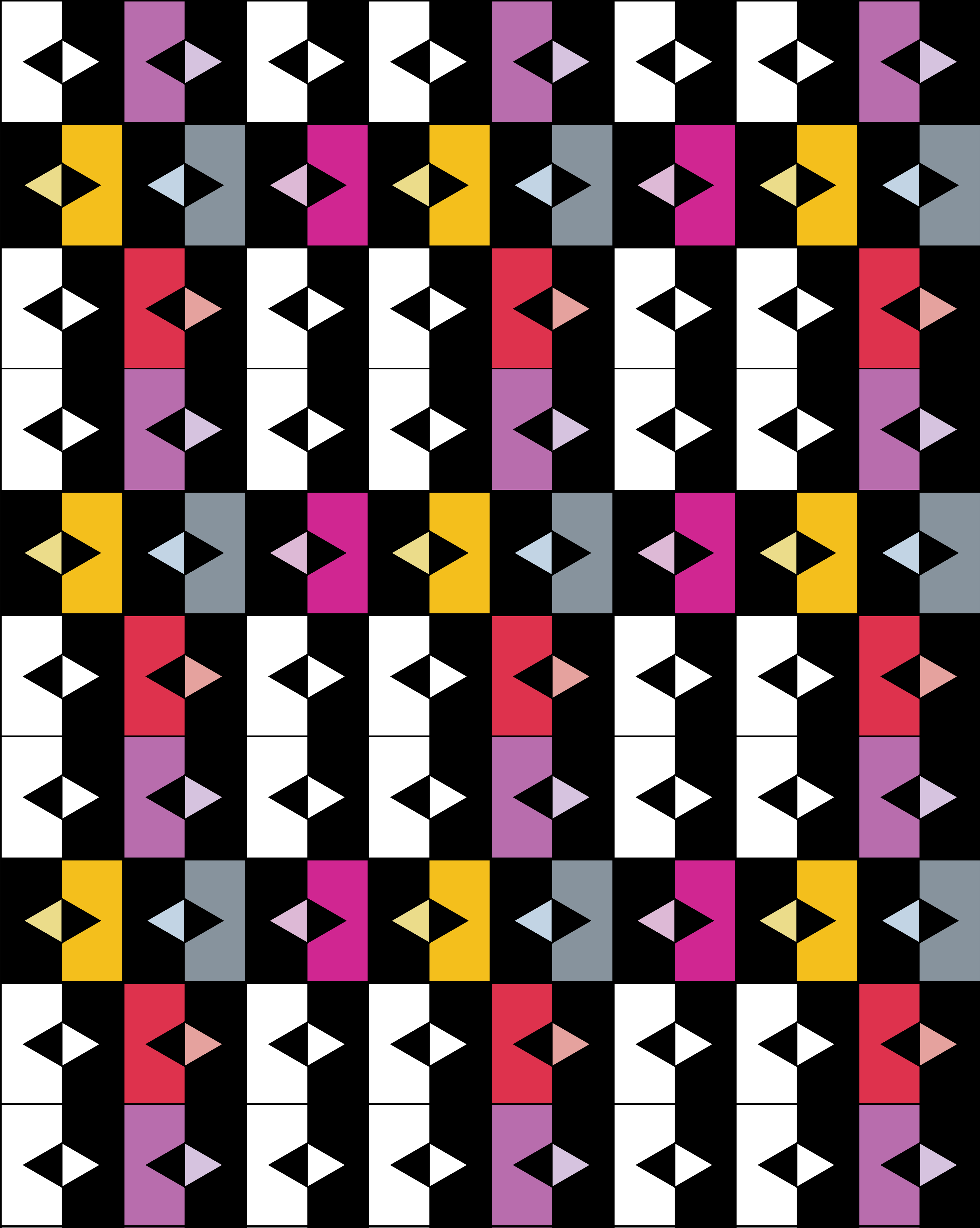 Diamond Portals, Digital Art, Pattern 2, 2022