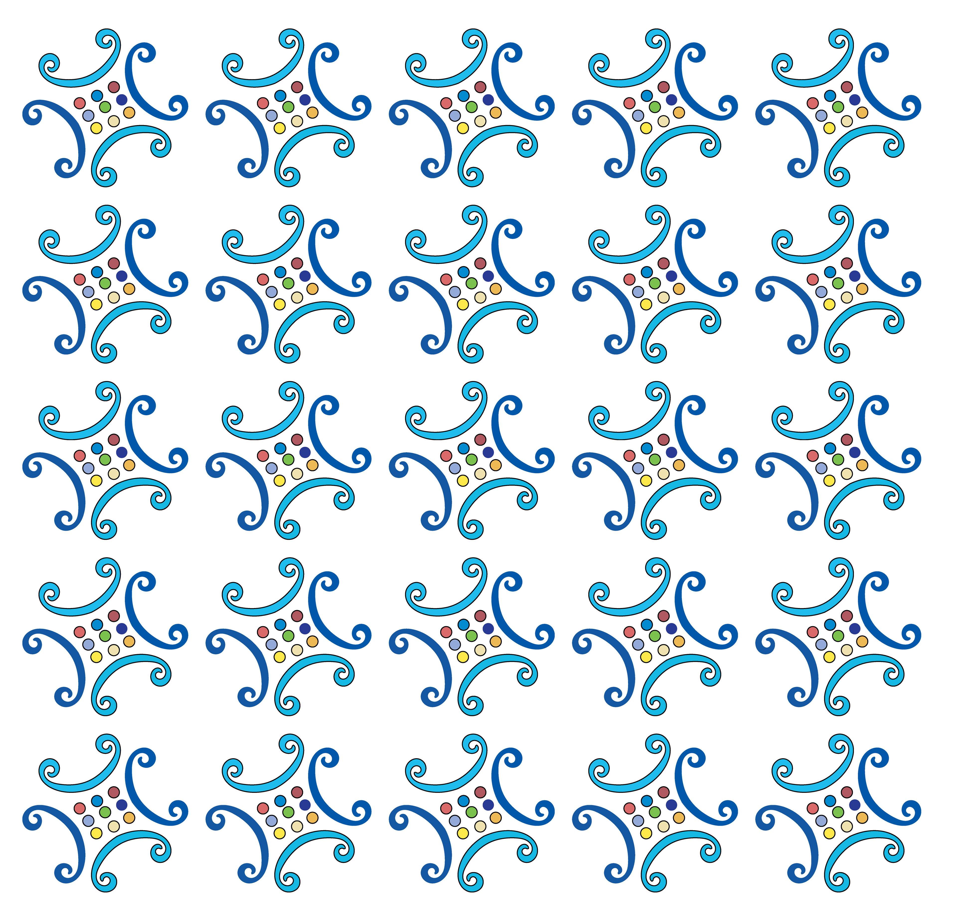 Splash, Digital Art, Pattern, 2022