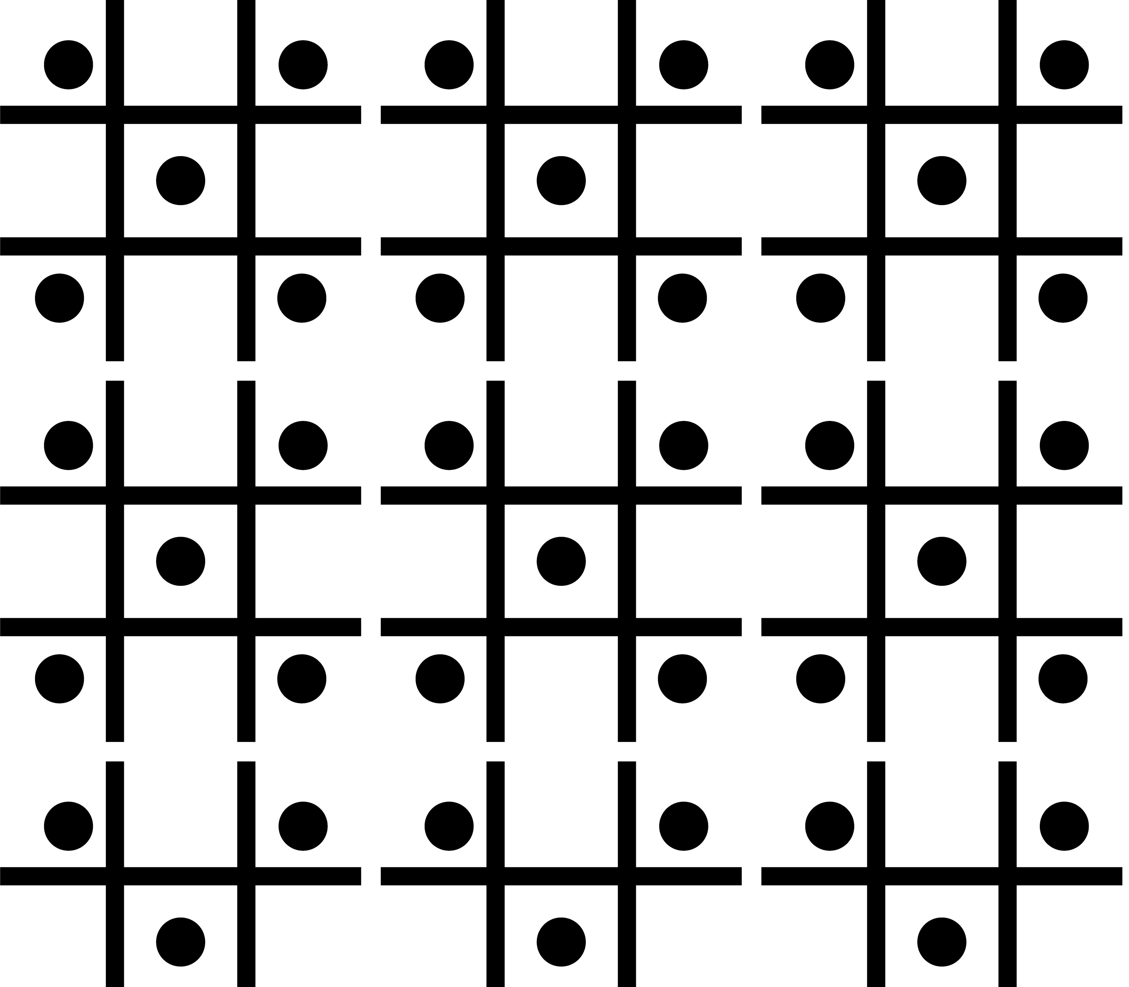 Dot Plot Dice, Digital Art, 2022