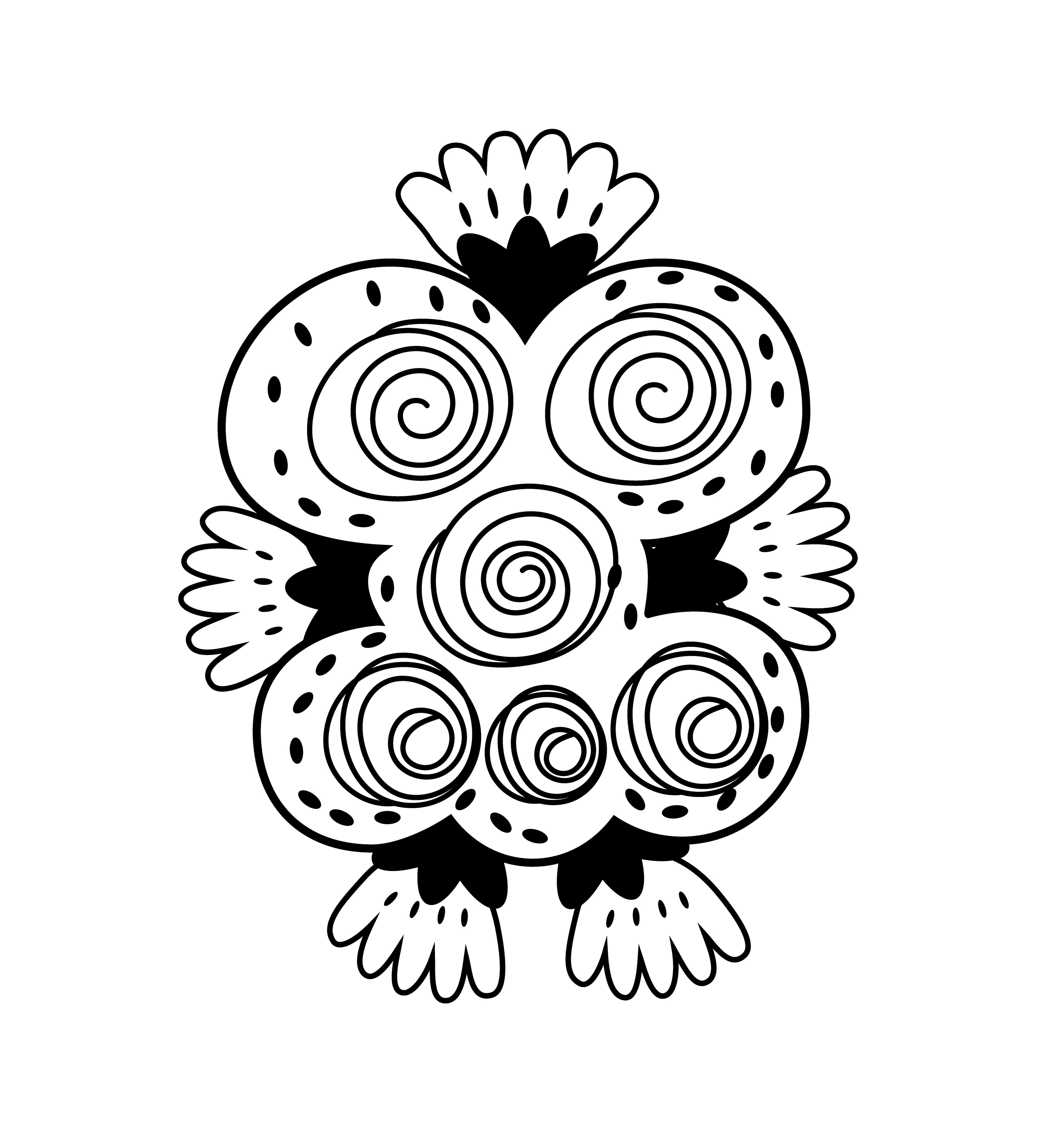 Flower Hands, Vector Drawing, 2022