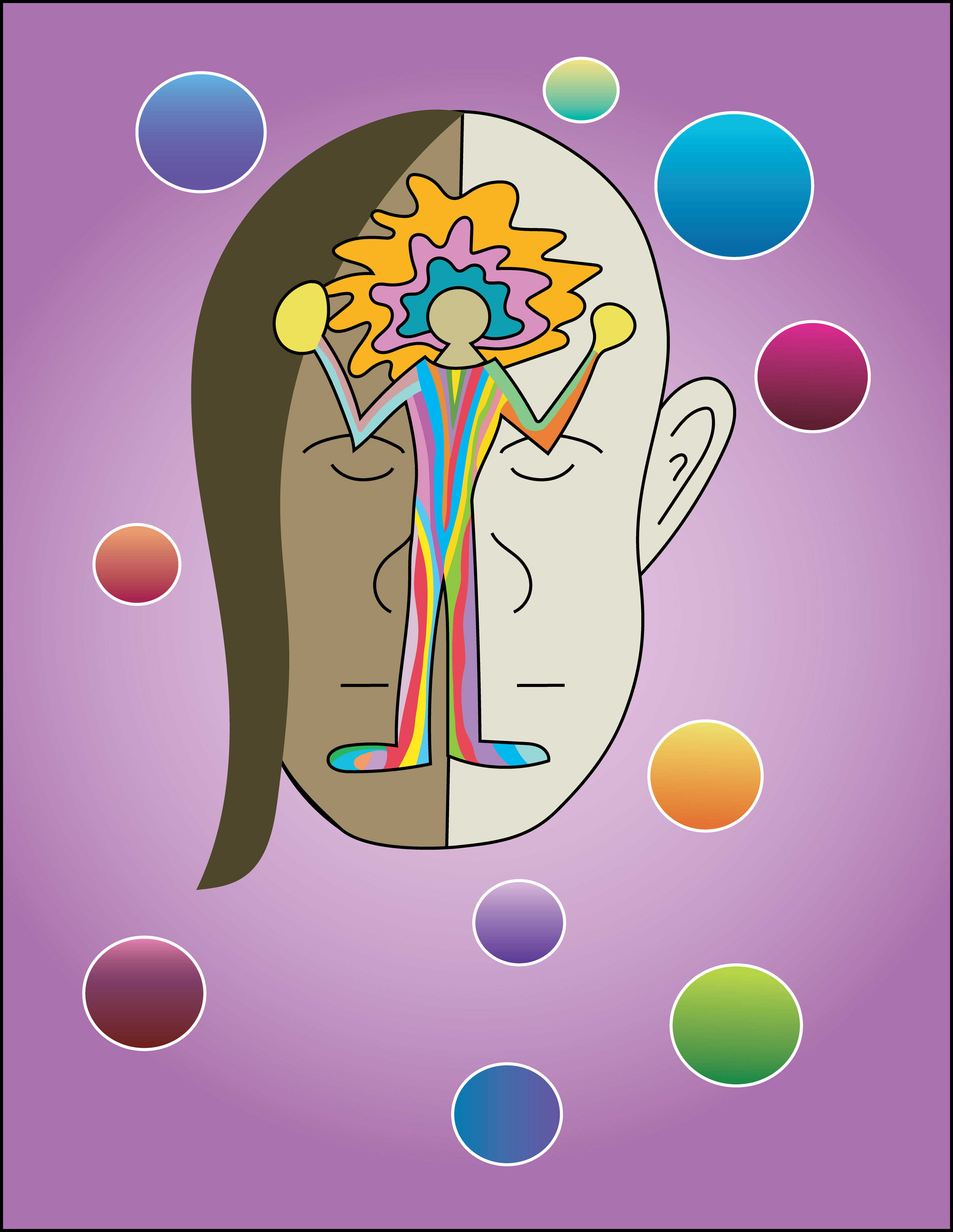 Idea Bubbles, Digital Art, Version 5, 2026