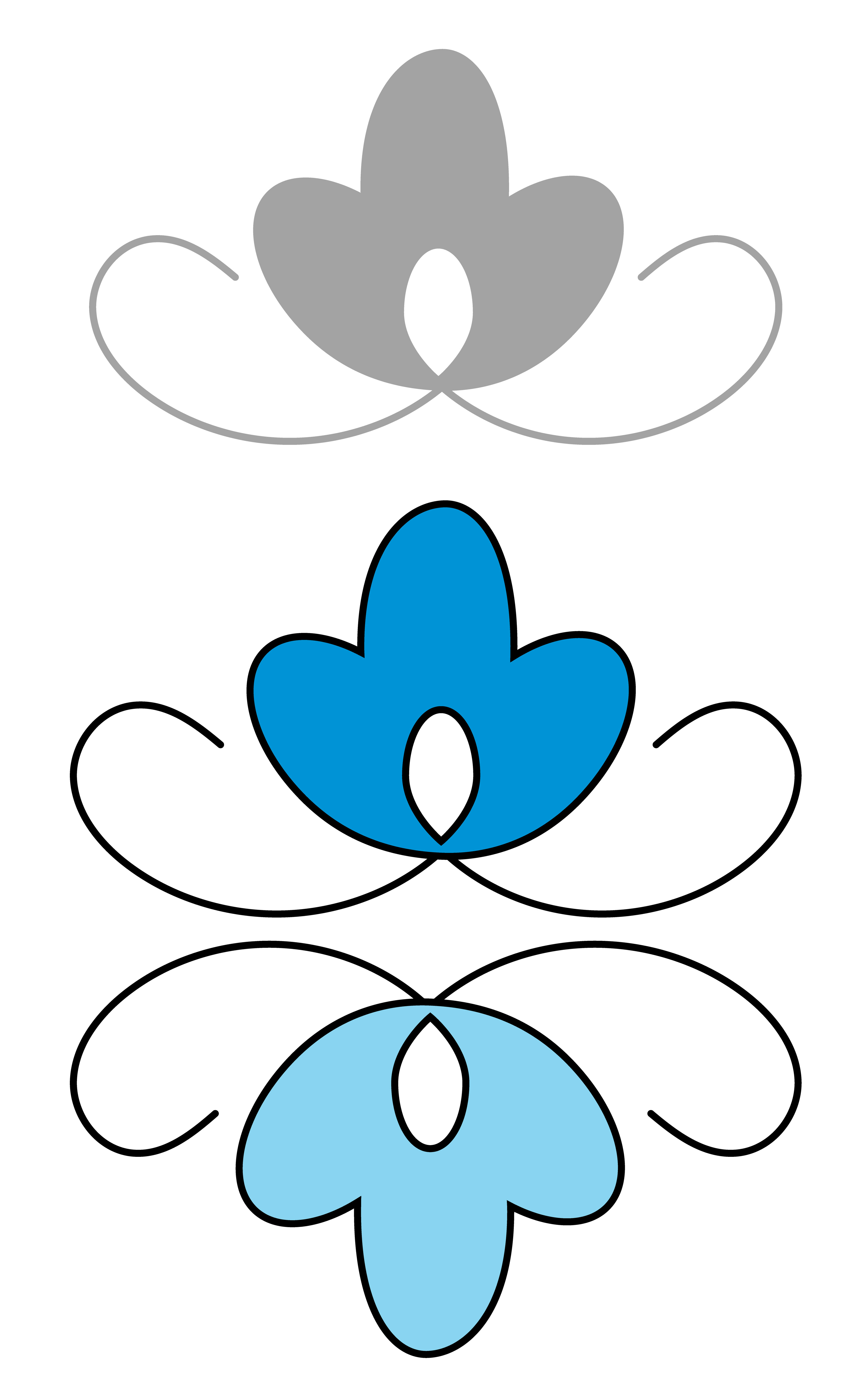 Bindweed, Vector Drawing 3, 2023