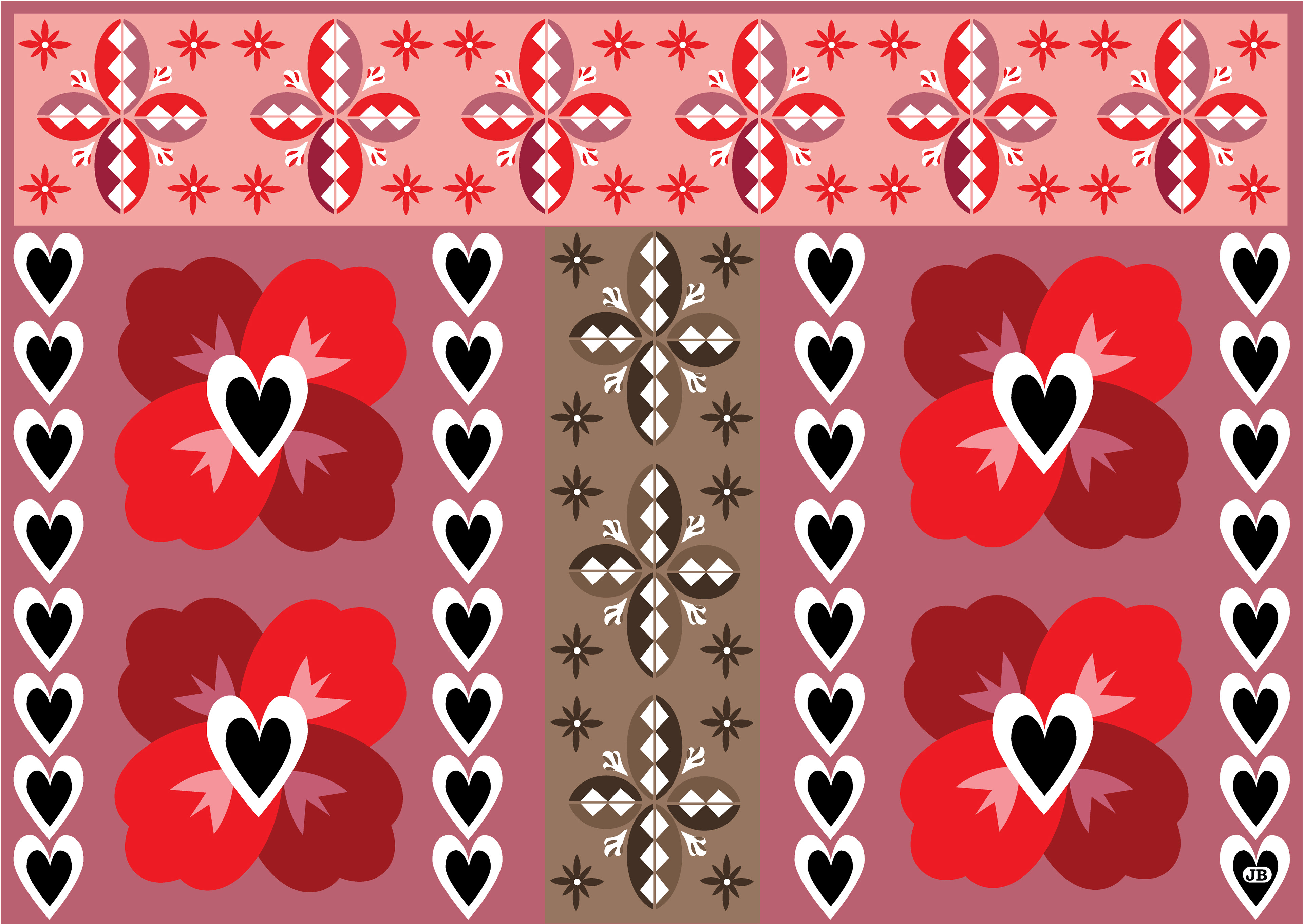 Heart Courtyard, Digital Art, 2009