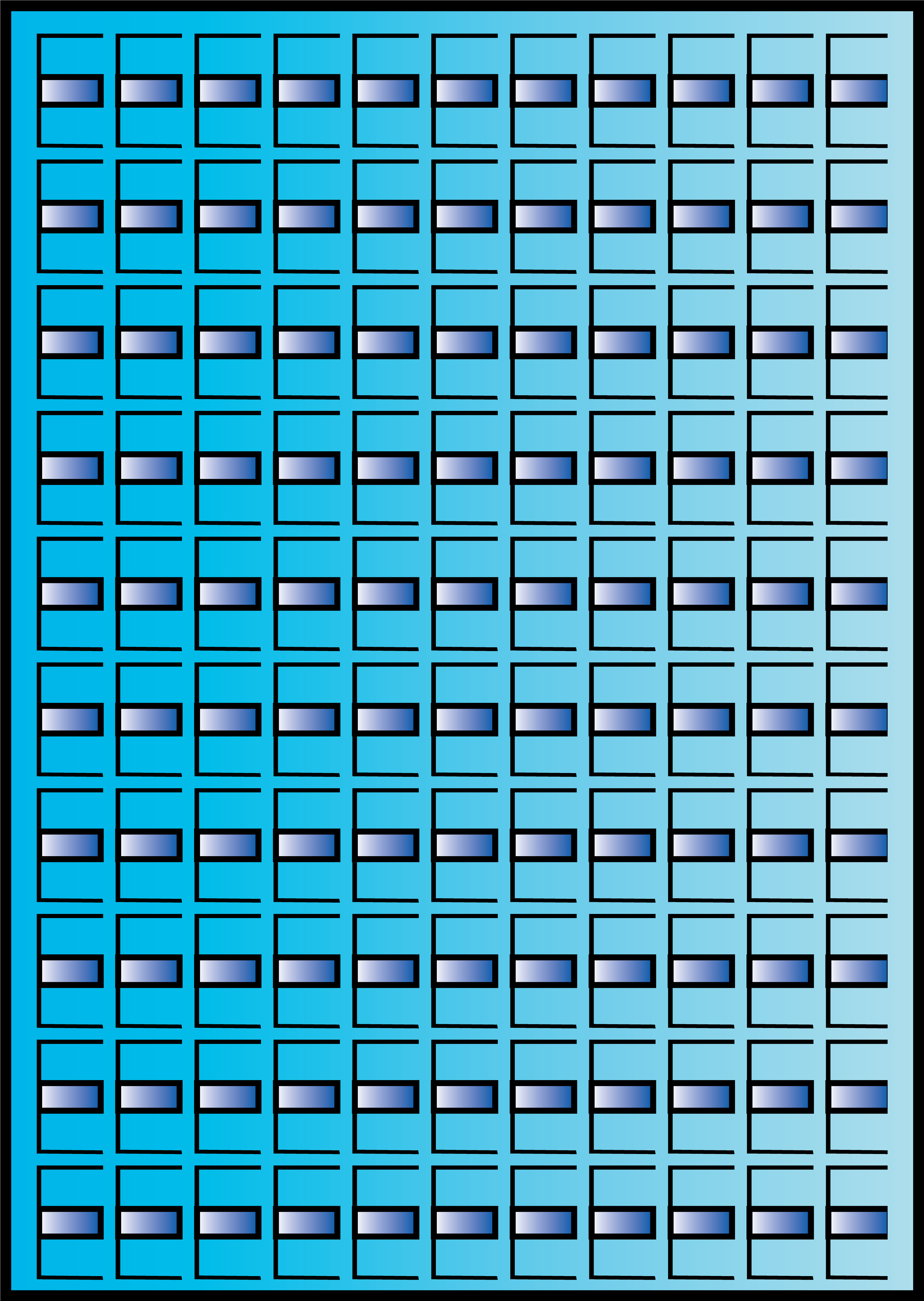 Cubicles, Digital Art, Pattern 2, 2023
