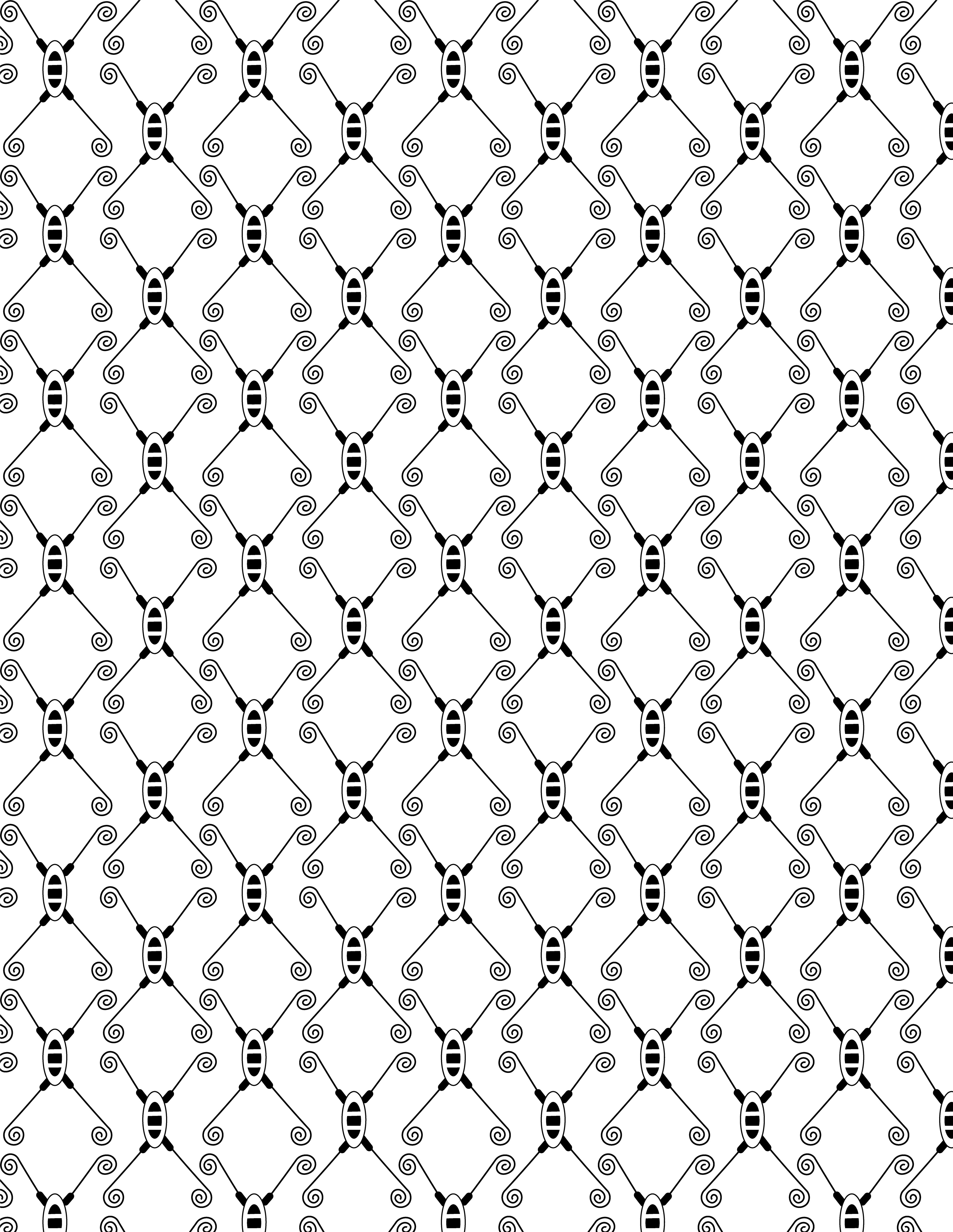 Volt Meter, Digital Art, Pattern, 2020
