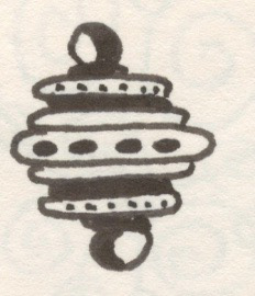 Bicycle Bell, Pen and Ink Drawing, 2001