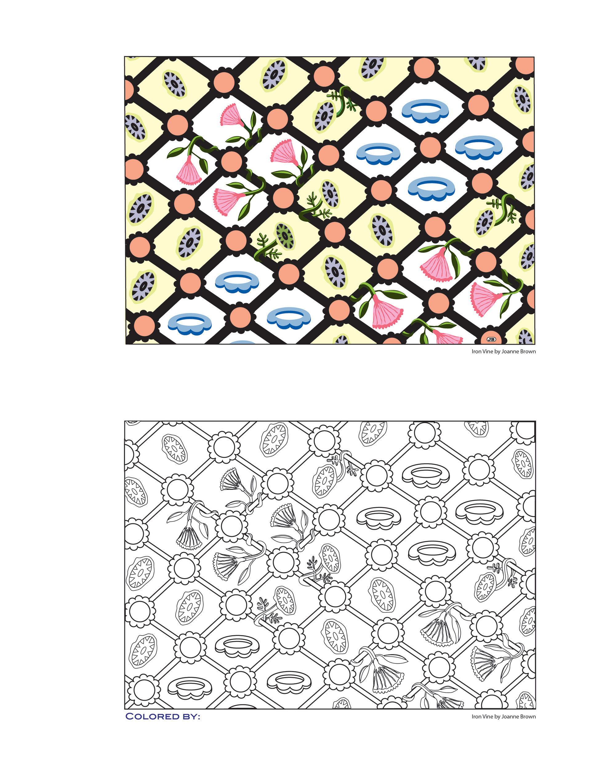 Portfolio Coloring Book, 2009 - Iron Vine