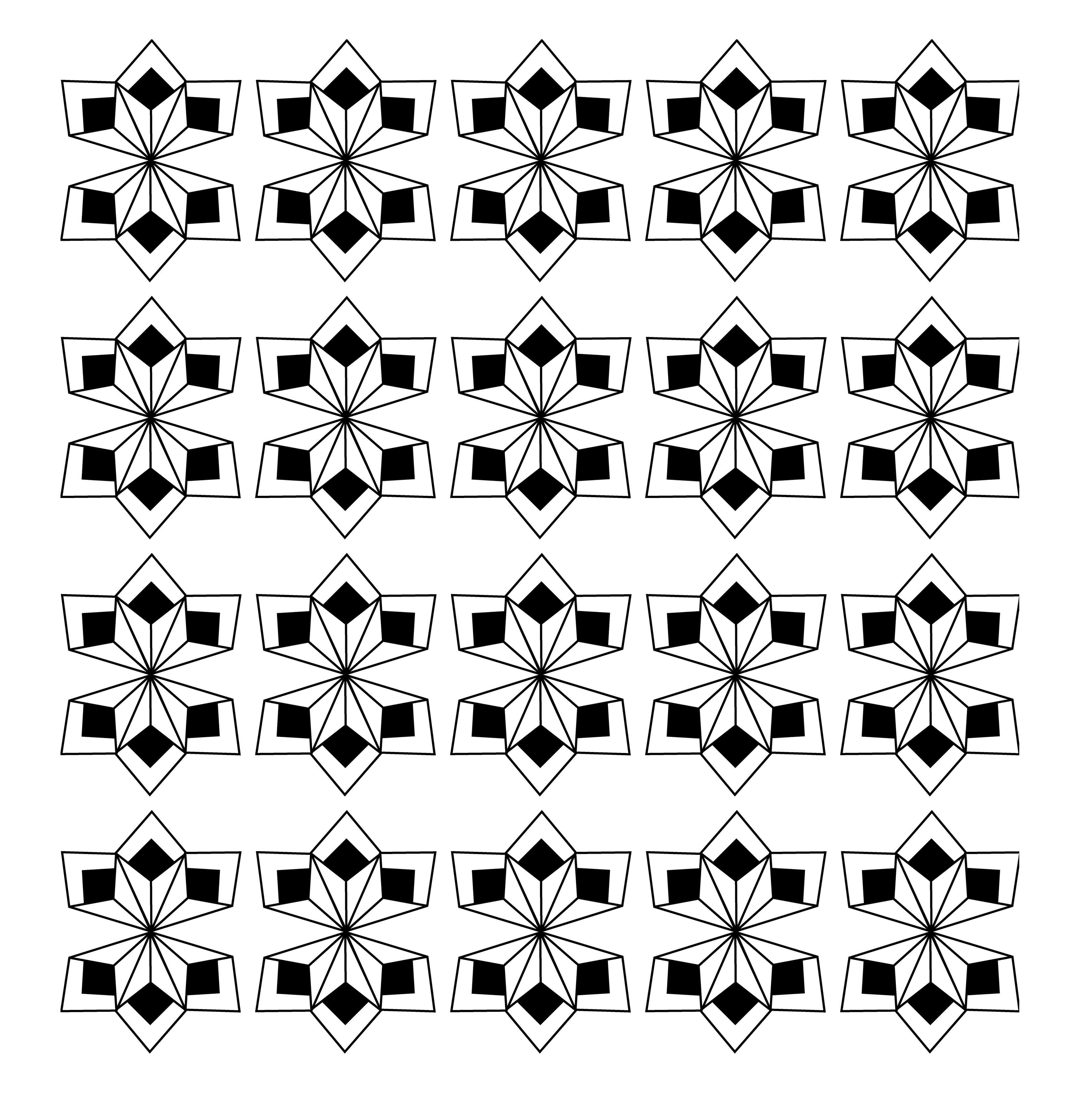 Chatterbox, Digital Art, Pattern, 2023