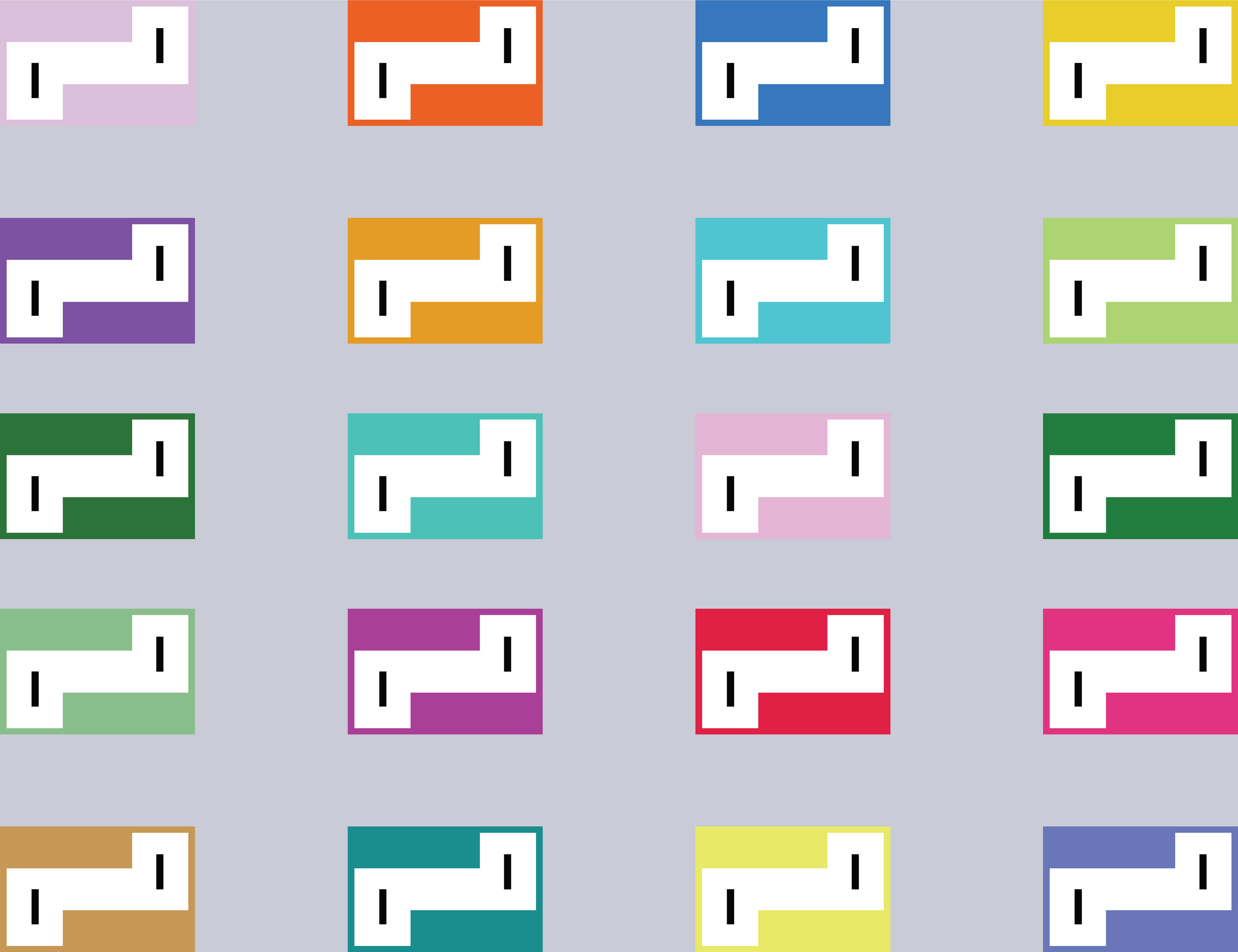 Staircase, Digital Art, pattern version 4, 2025