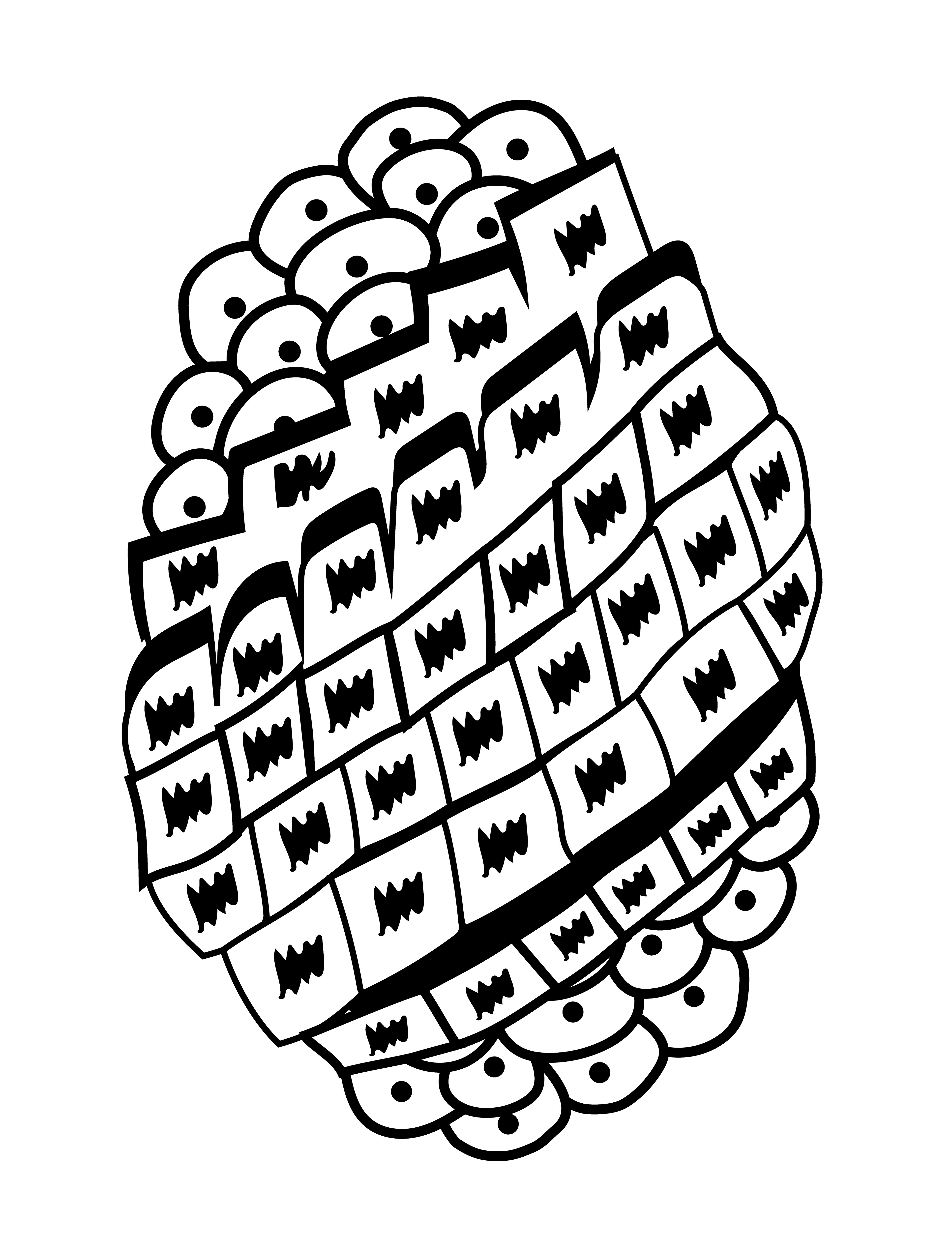 Drupelet, Vector Drawing 1, 2025