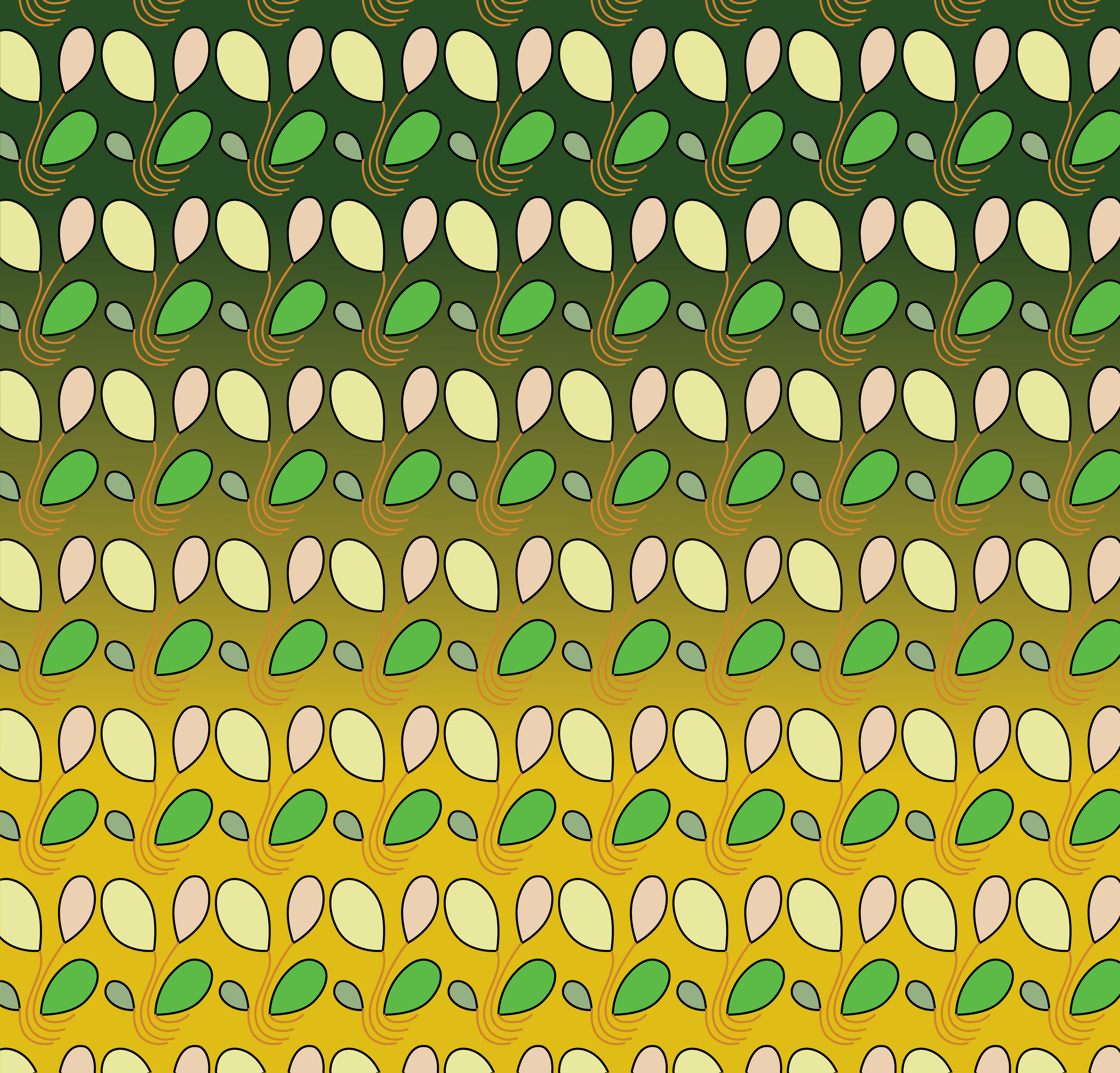 Balloon Threads, Digital Art, Pattern 2, 2025