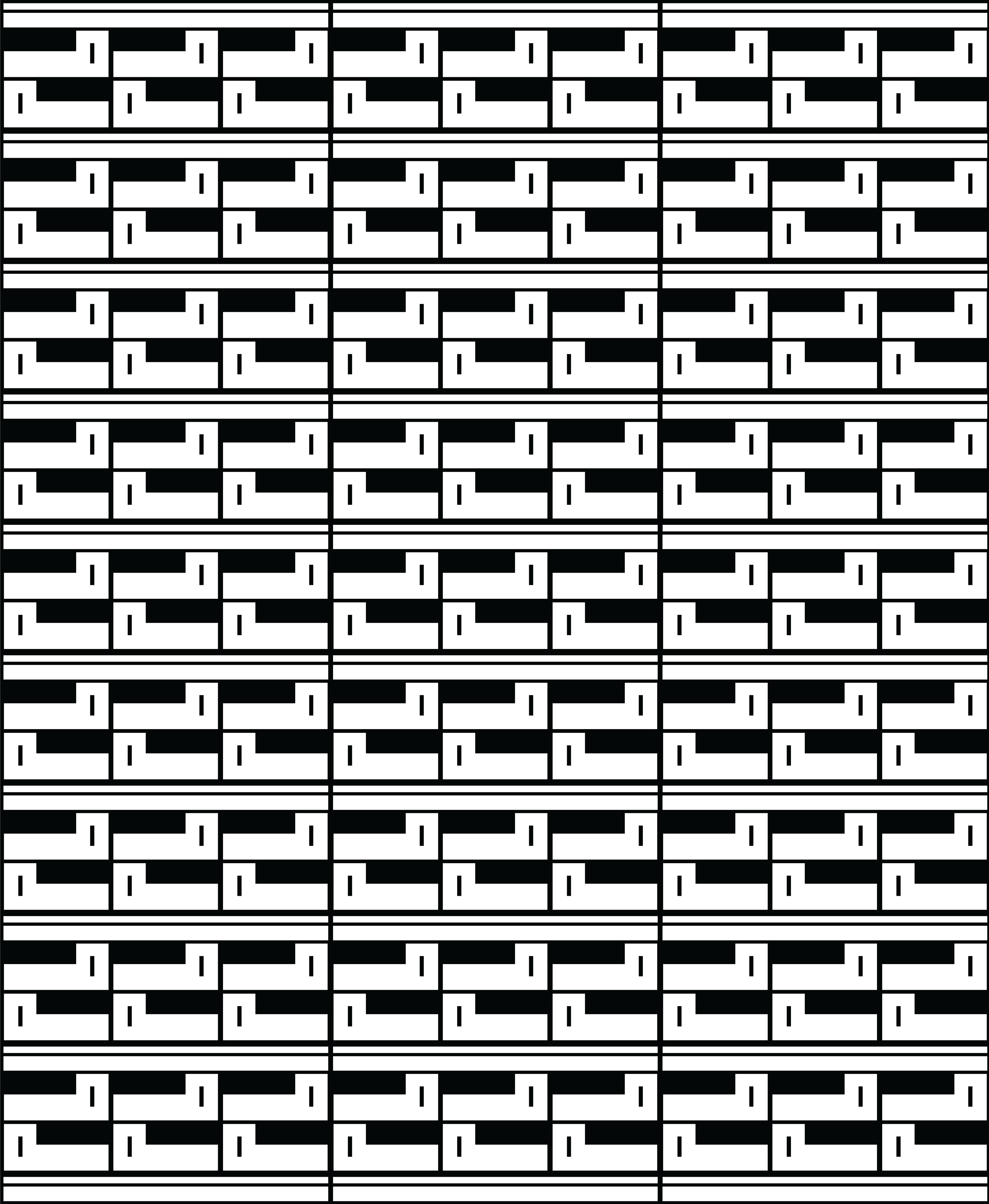 Louver Grate, Digital Art, Pattern 2, 2025