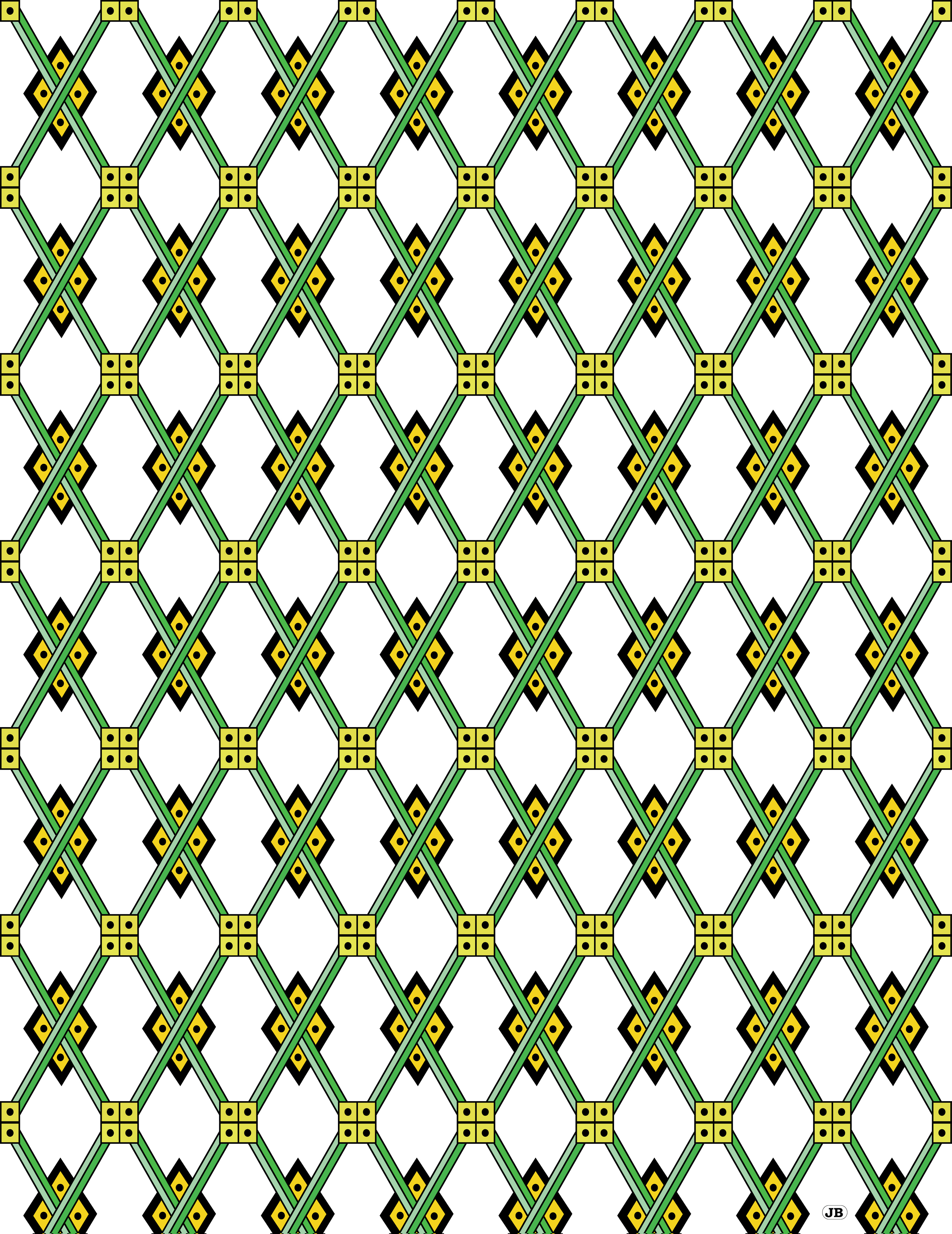 Escalation Pattern, Pattern 3, Digital Art, 2025