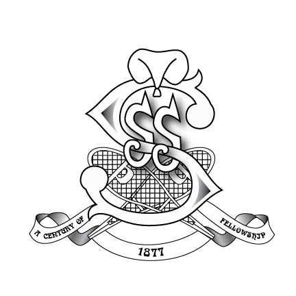 Digital recreation of the logo for the Sherbrooke Snowshoe Club, 2013