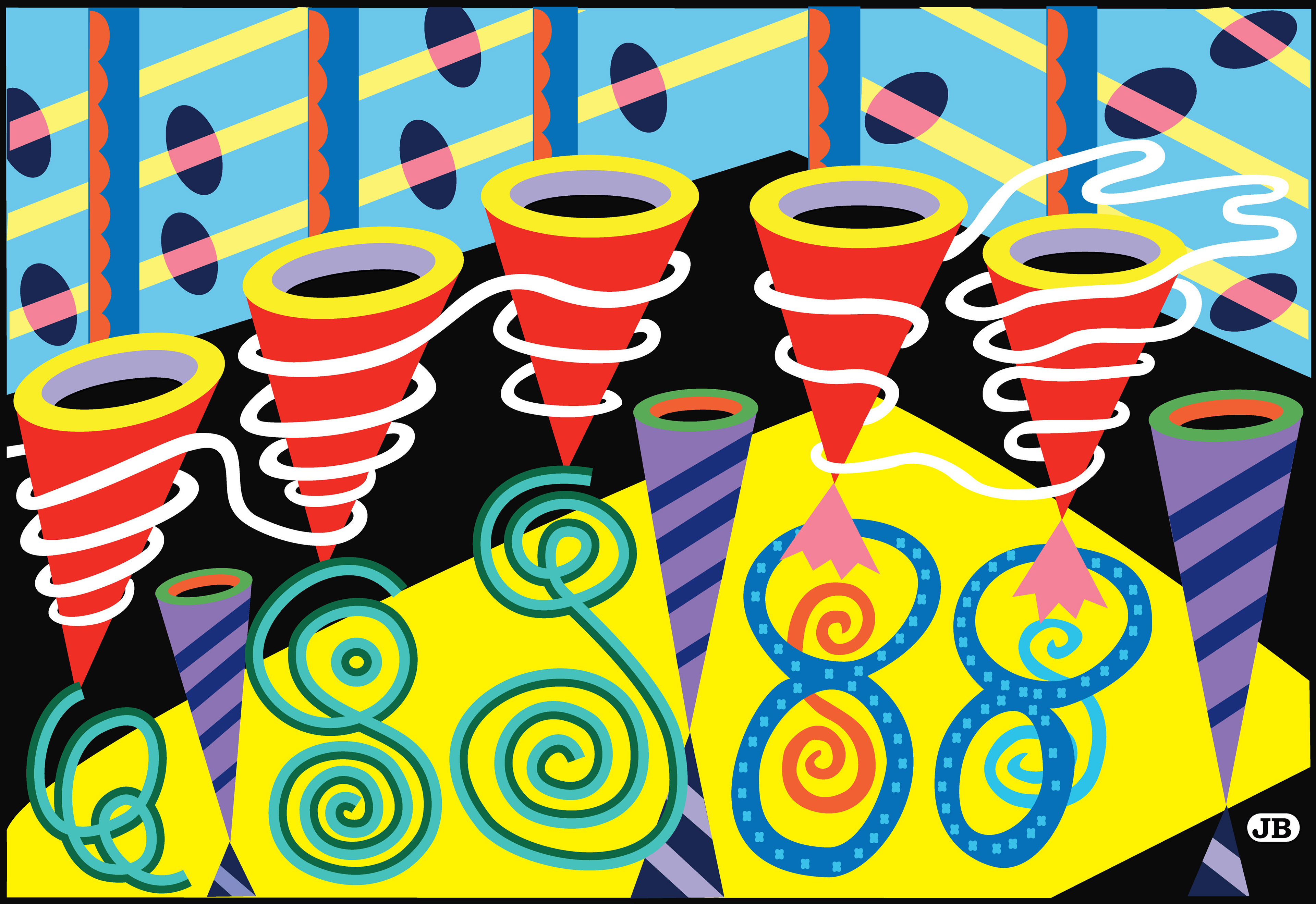 Discotheque, Digital Art, 2009