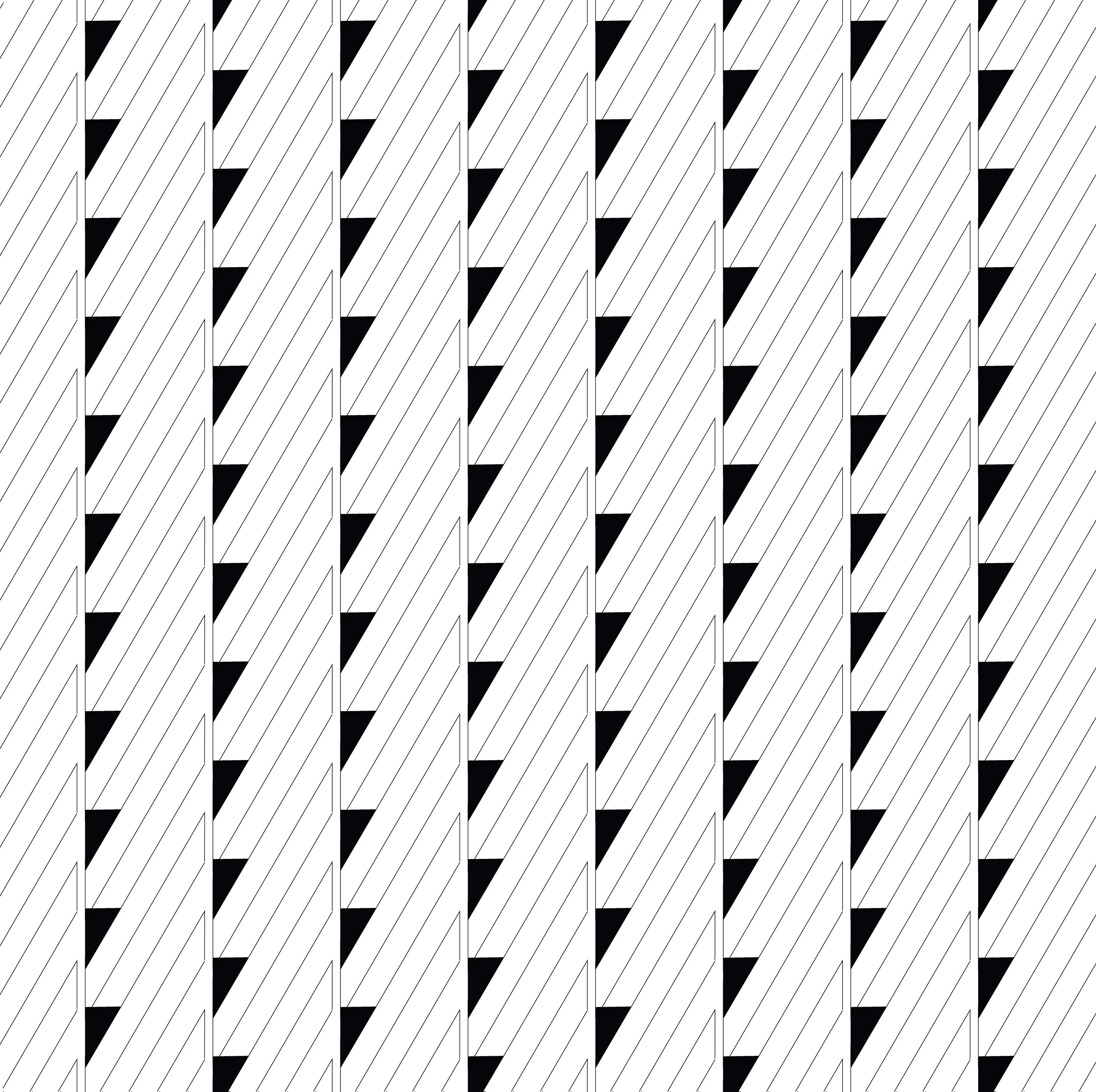 Stair Landing Pattern 2, Digital ARt, 2020