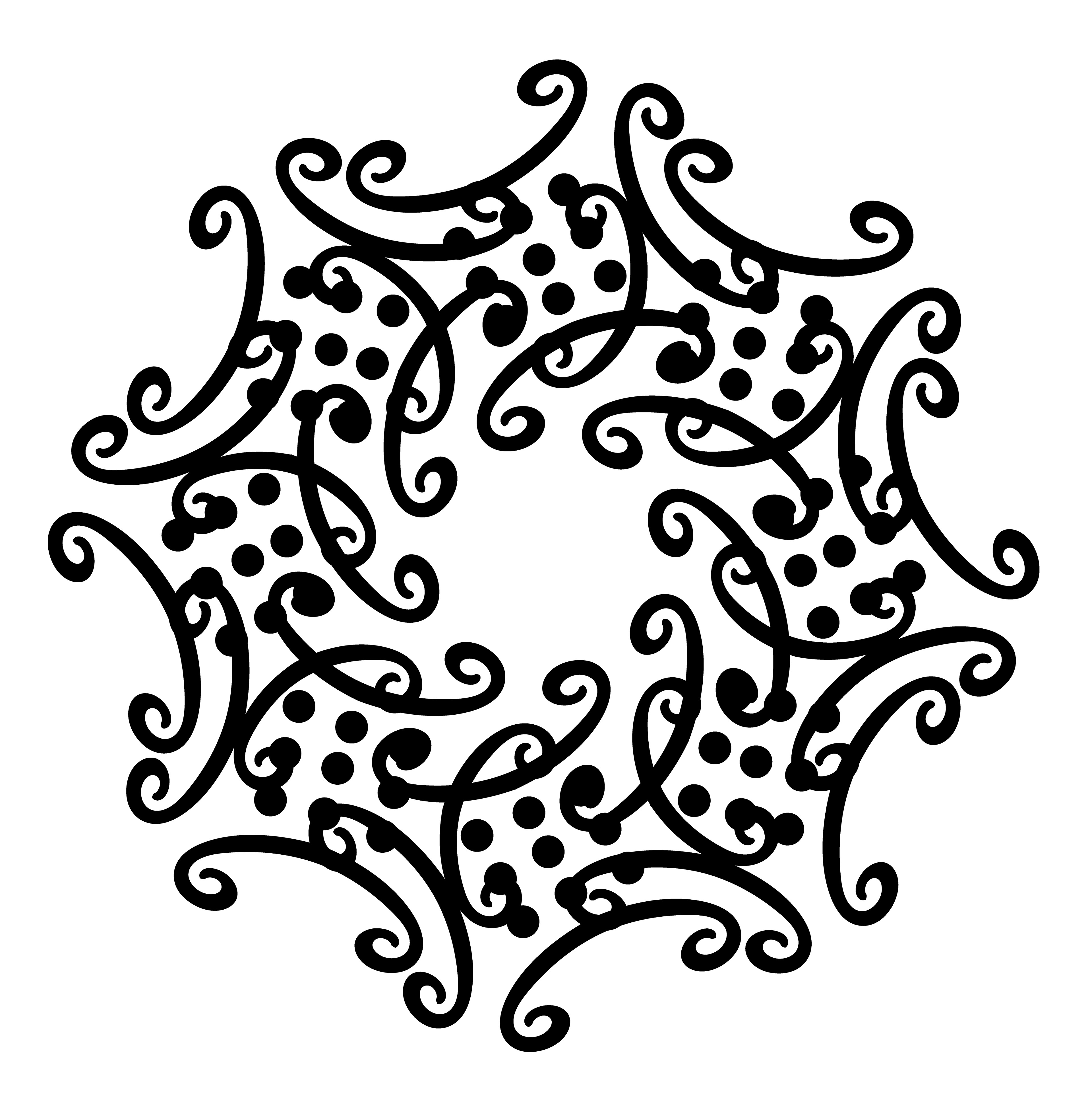 Splash, Digital Art, Radial 1, 2022