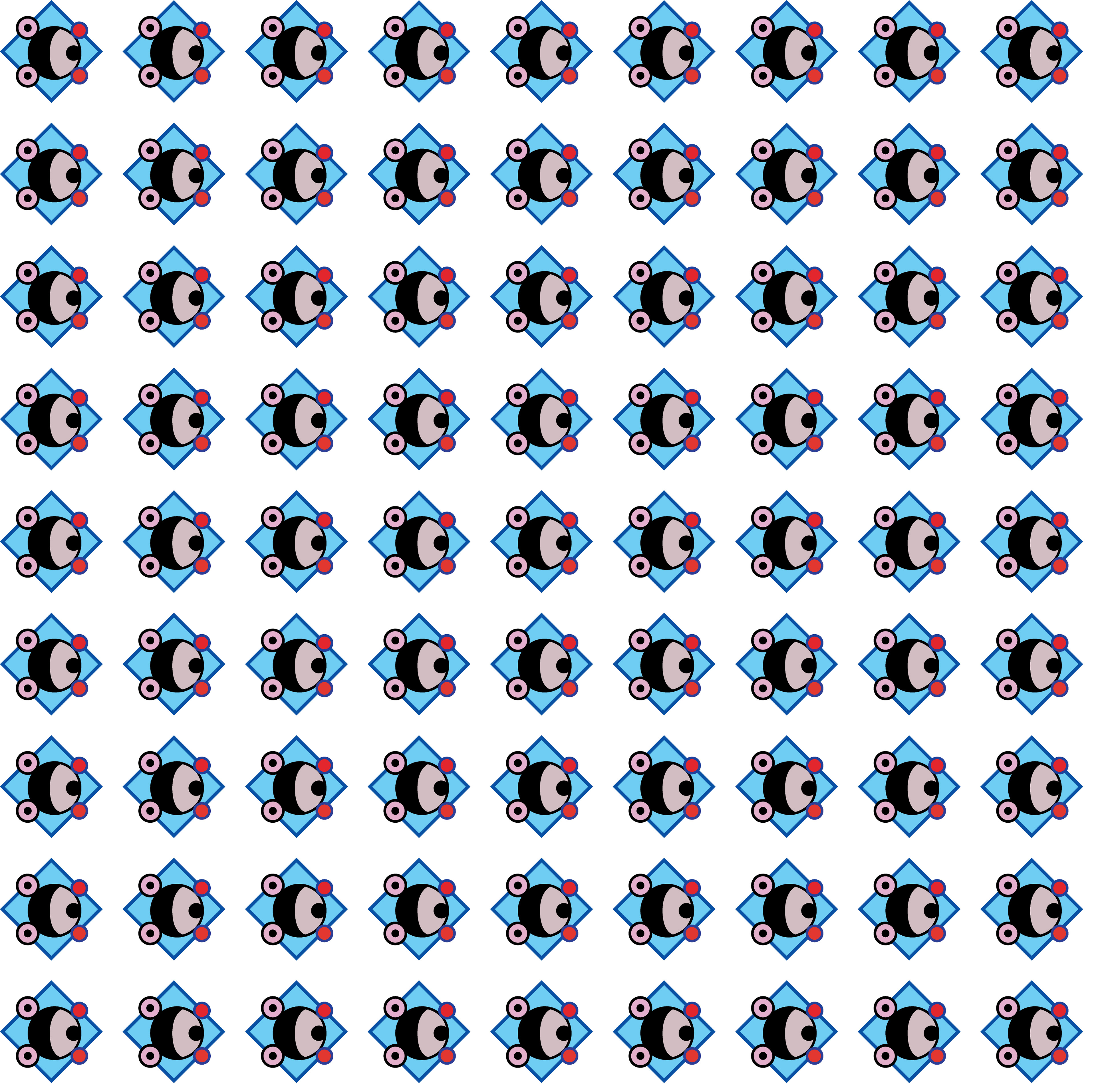 Quadricycle, Digital Art, Pattern 3, 2022