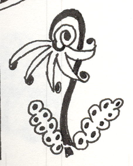 991-03-29-a11, Pen and Ink on Paper, 1991