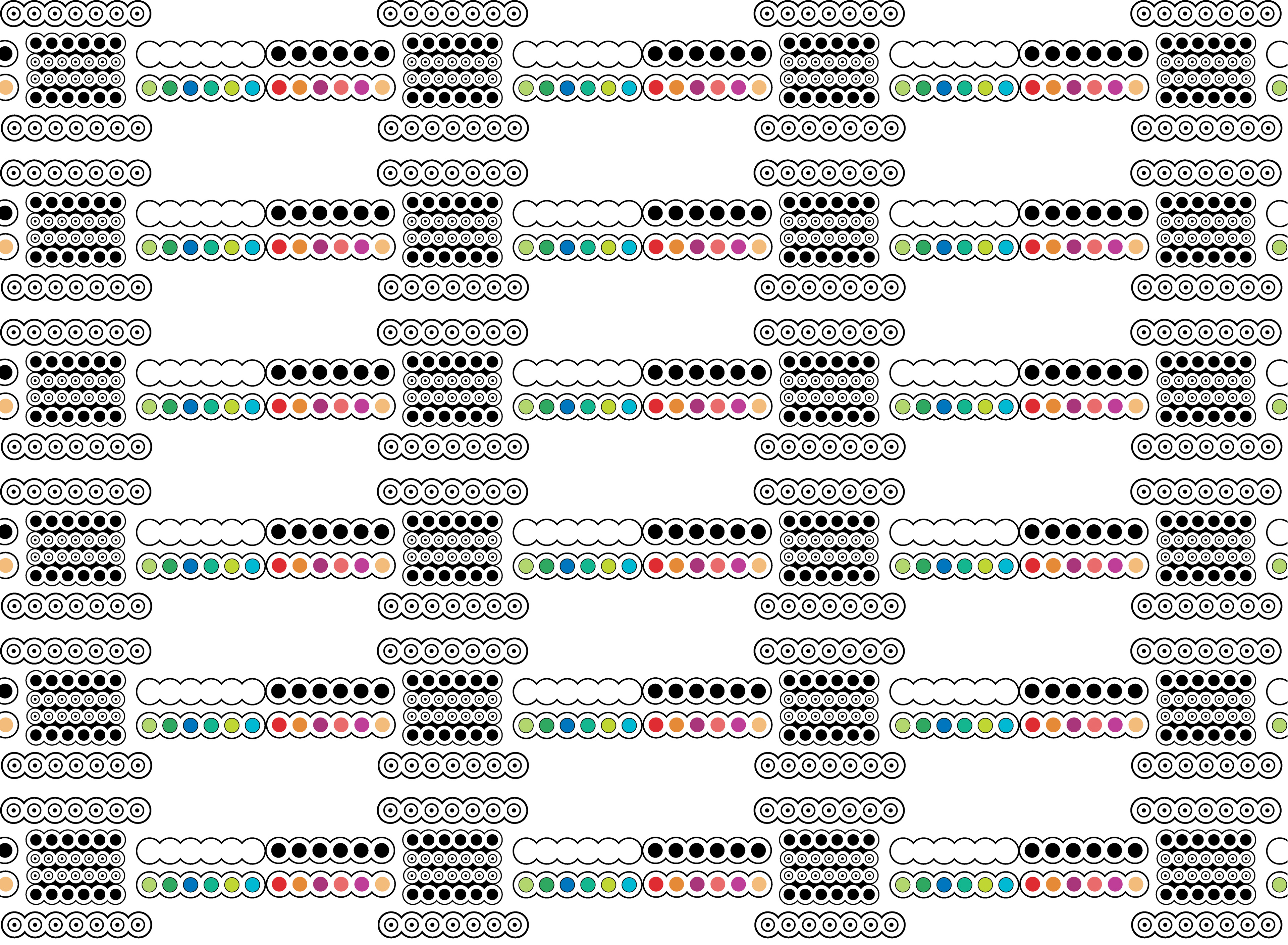 Jelly Roll, Digital Art, Pattern 3, 2022