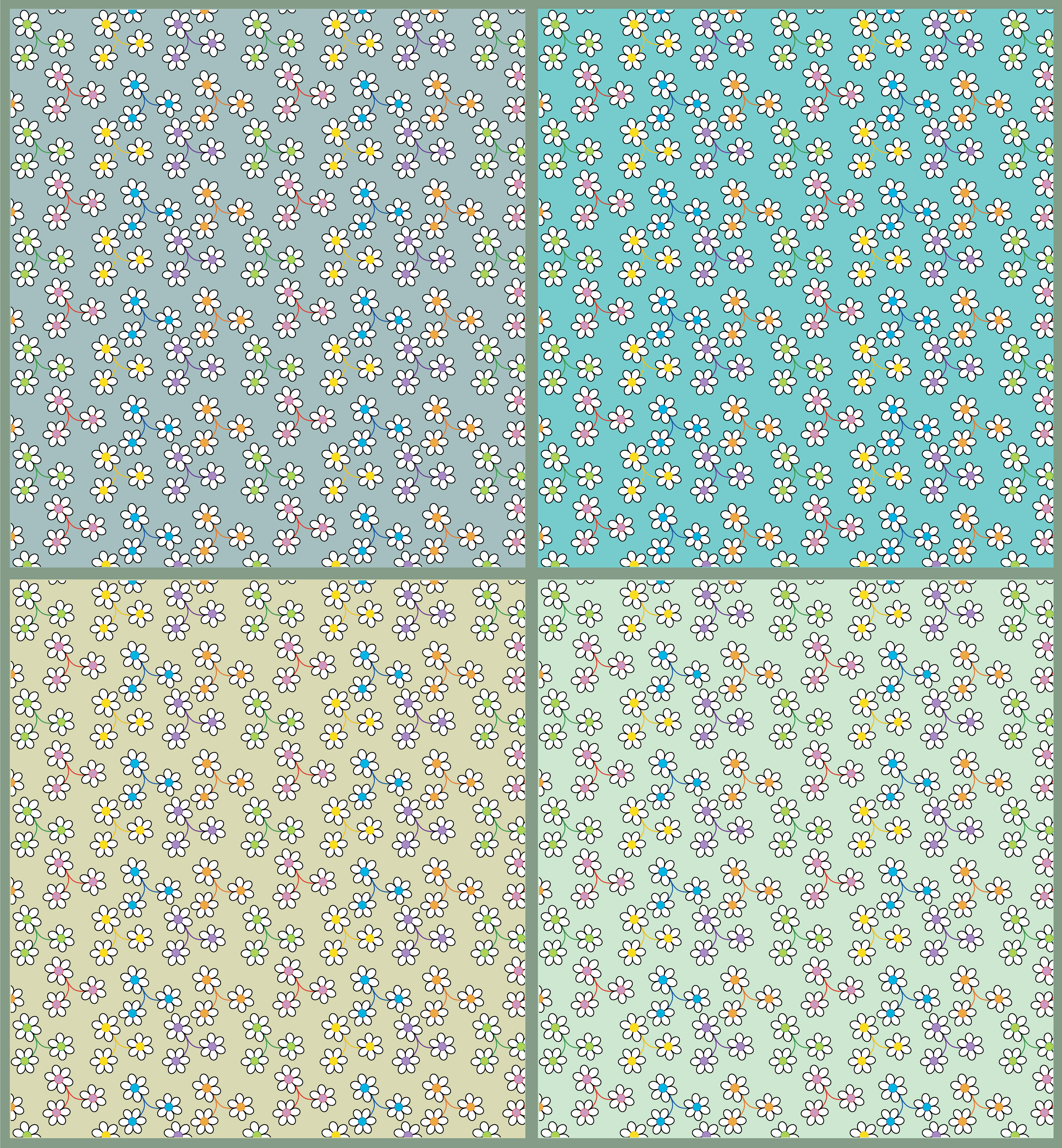 Nose Gay, Digital Art, Pattern 4, 2025