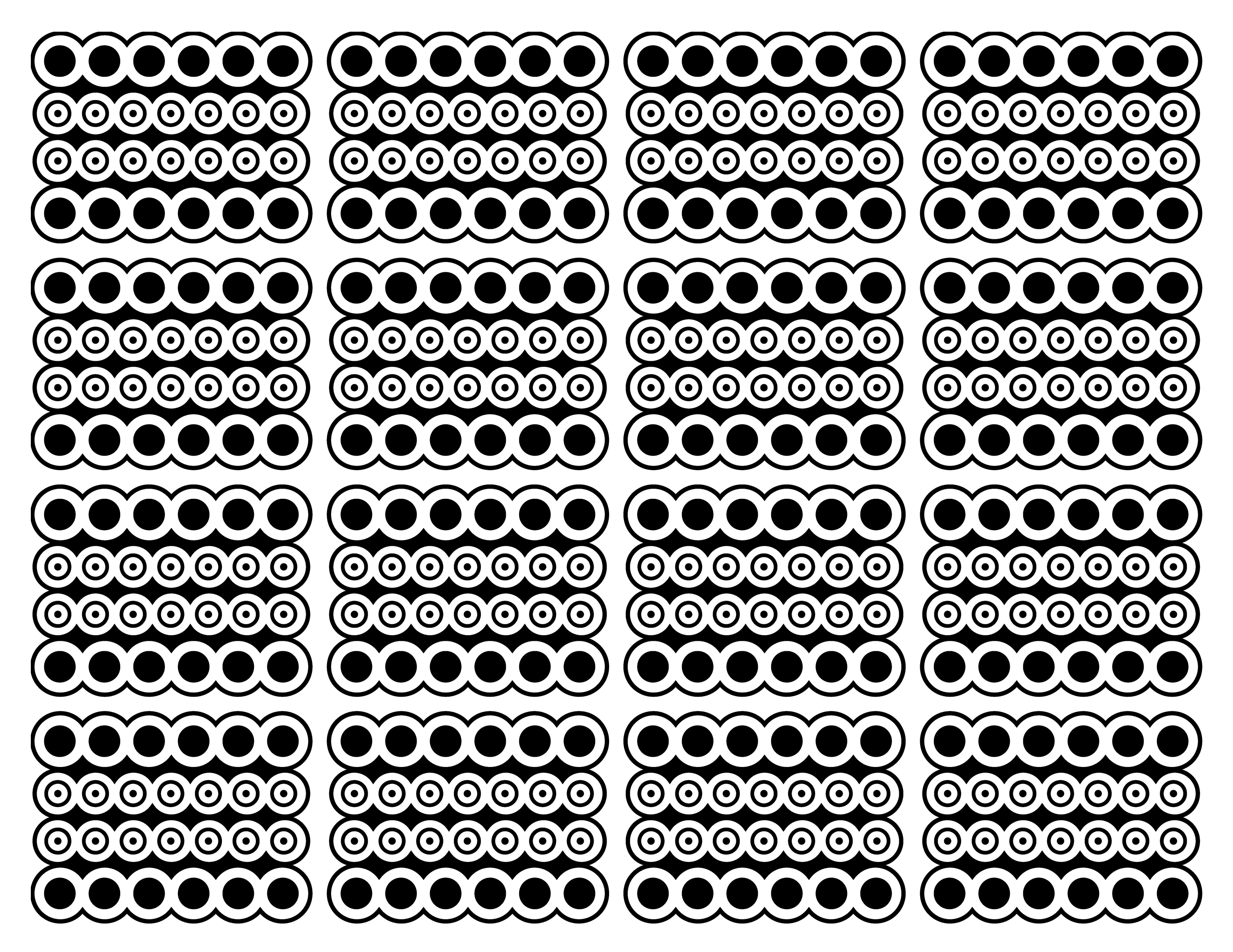 Jelly Roll, Digital Art, Pattern 1, 2022