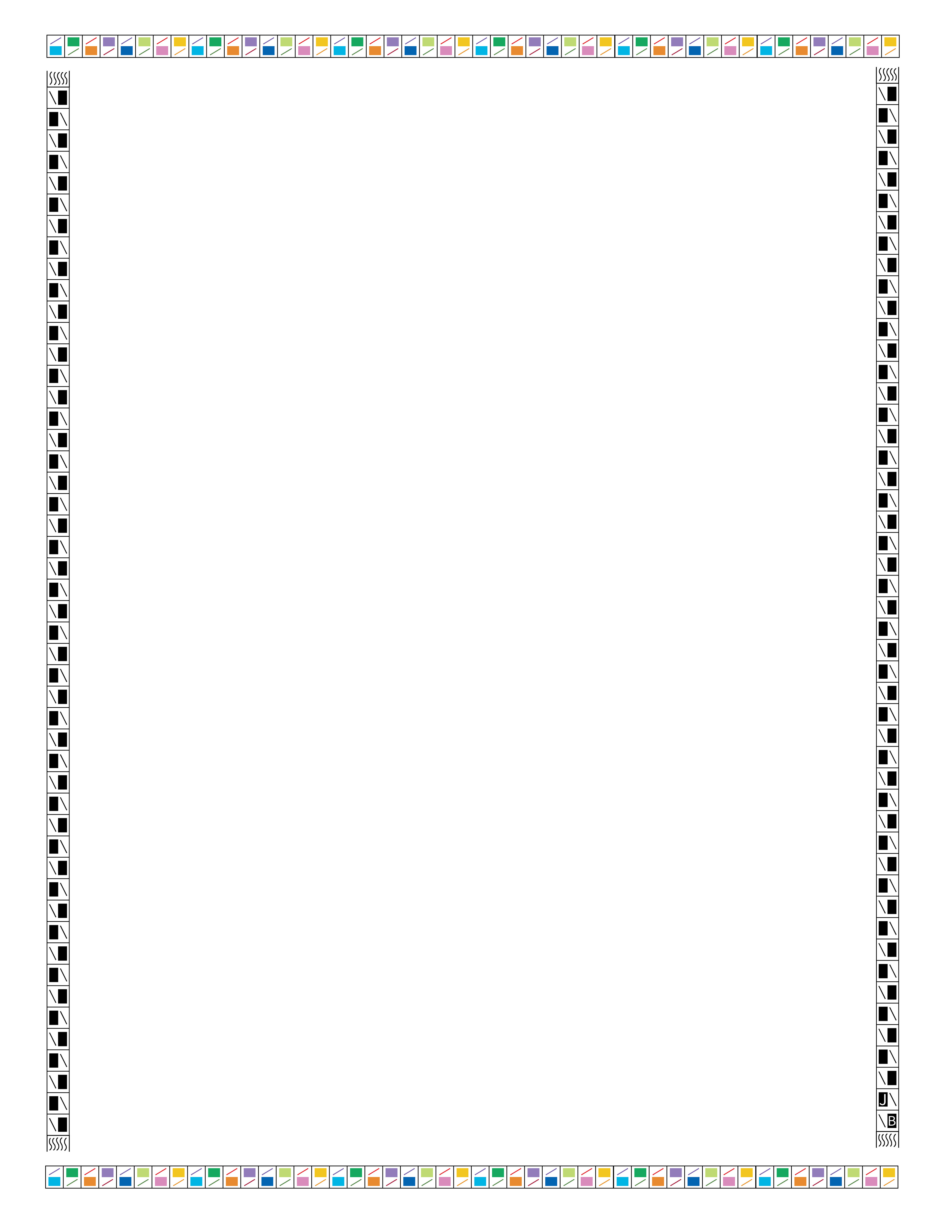 Stairway Runner, Digital Art, Writing Paper, 2024