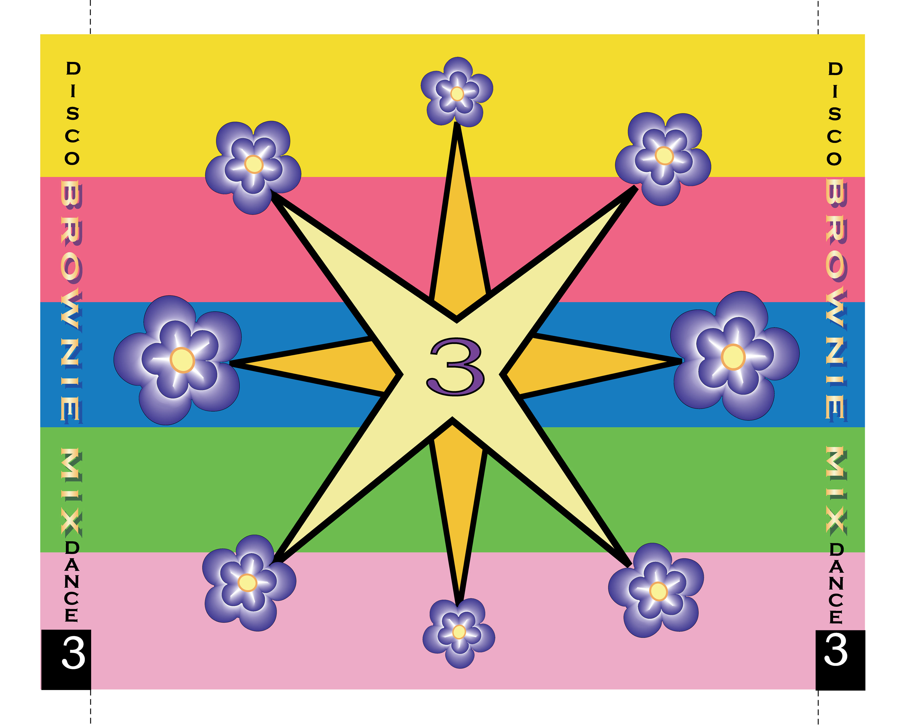 Brownie Mix, CD Cover, Digital Art, 2006