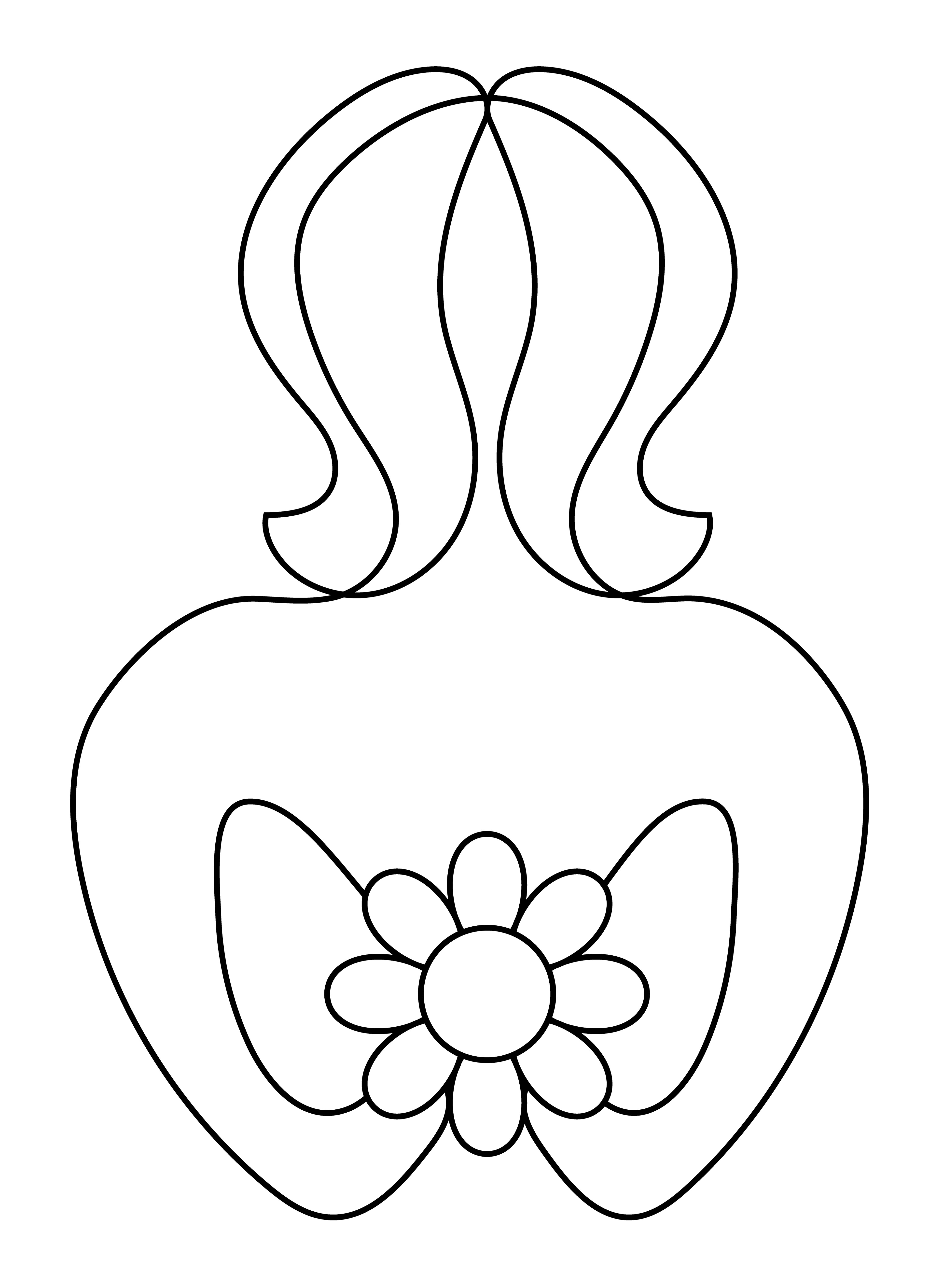 Flower Clasp, Digital Art, Vector Drawing 1, 2025