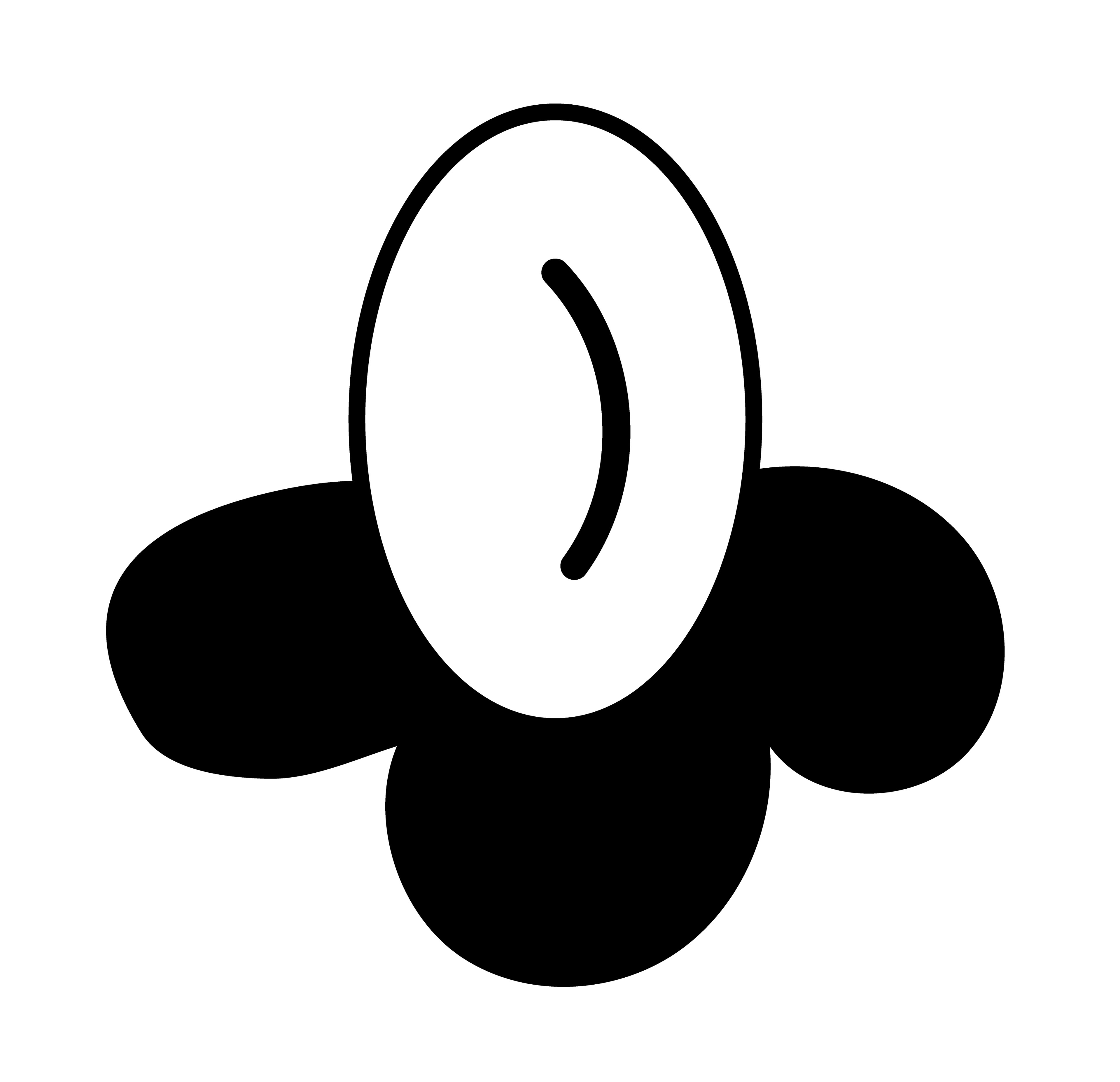 Candy Flower, Vector Drawing, 2023