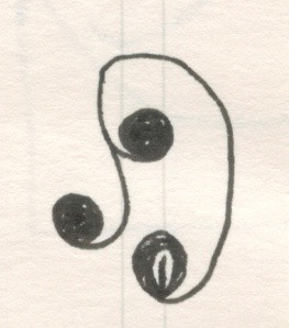 2007-03-05-d9, Pen and Ink on Paper, 2007