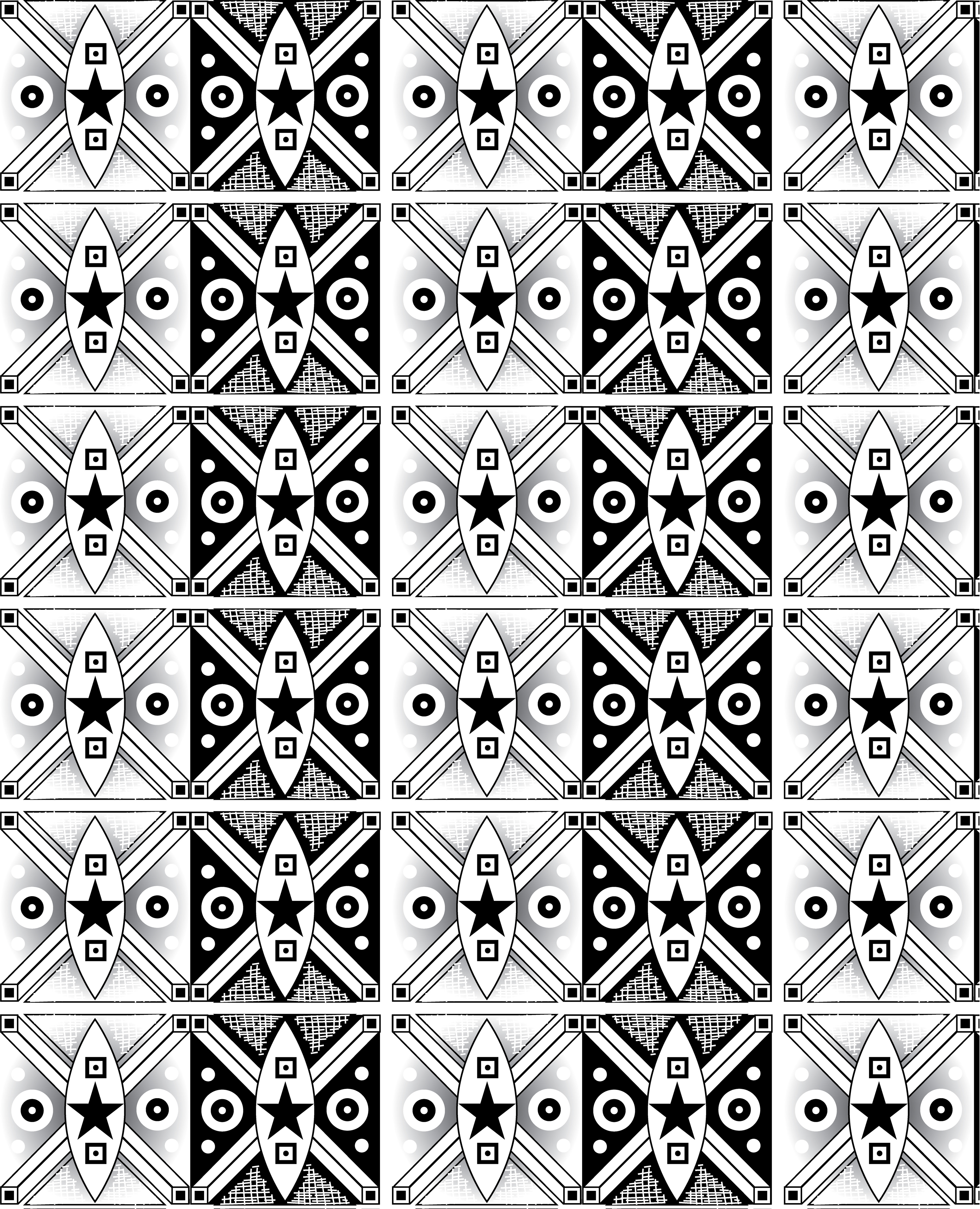 Night Vision, Digital Art, Pattern 1, 2023
