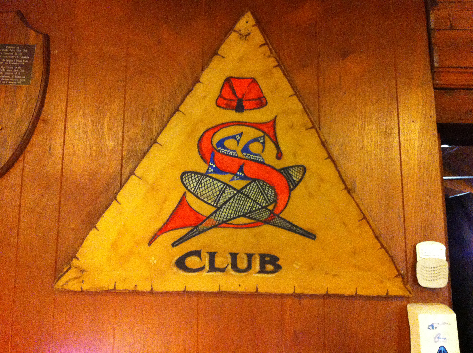Sherbrooke Snowshoe Club Logo, earlier version