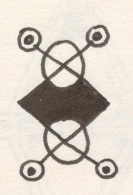 Clock Hands, Pen and Ink on Paper, 2002